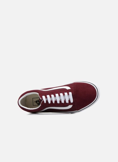 Vans bordeaux rood platform Outlet