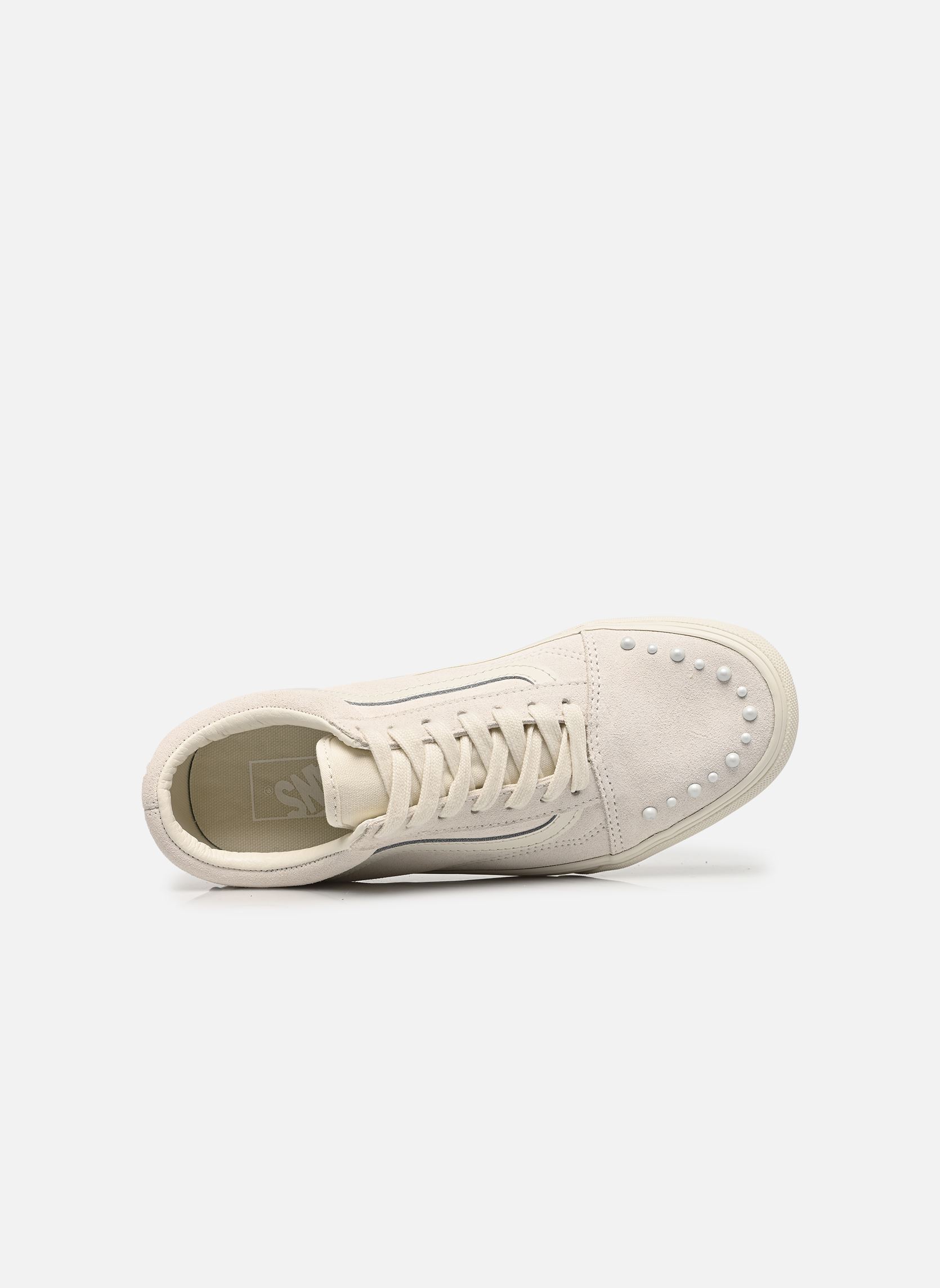 Baskets basses Old Skool Platform femme blanc Vans Baskets basses Old Skool Platform femme blanc PEARLS MARSHMALLOW