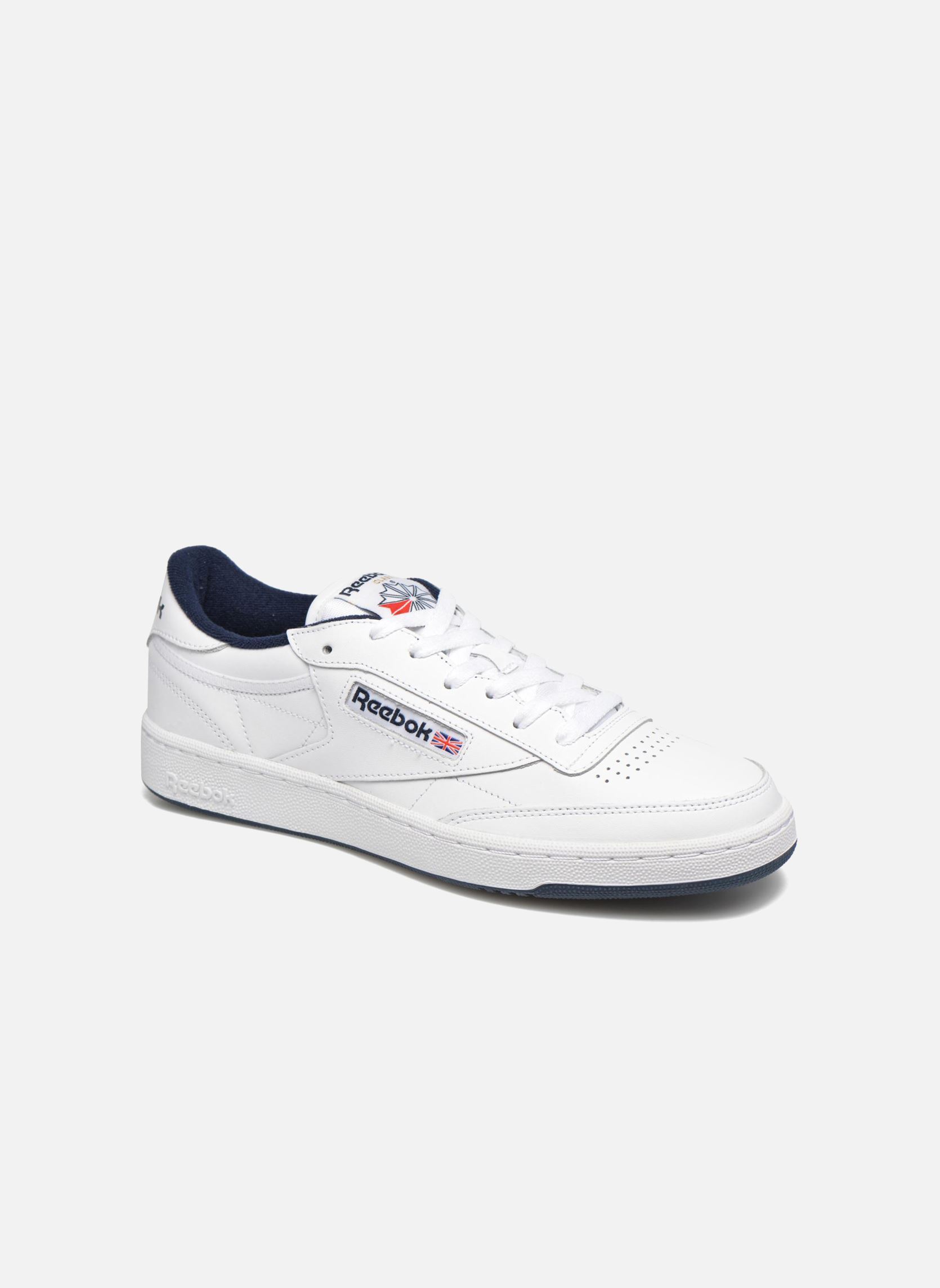 Baskets basses Club C 85 M homme blanc Reebok Baskets basses Club C 85 M homme blanc INT-WHITENAVY