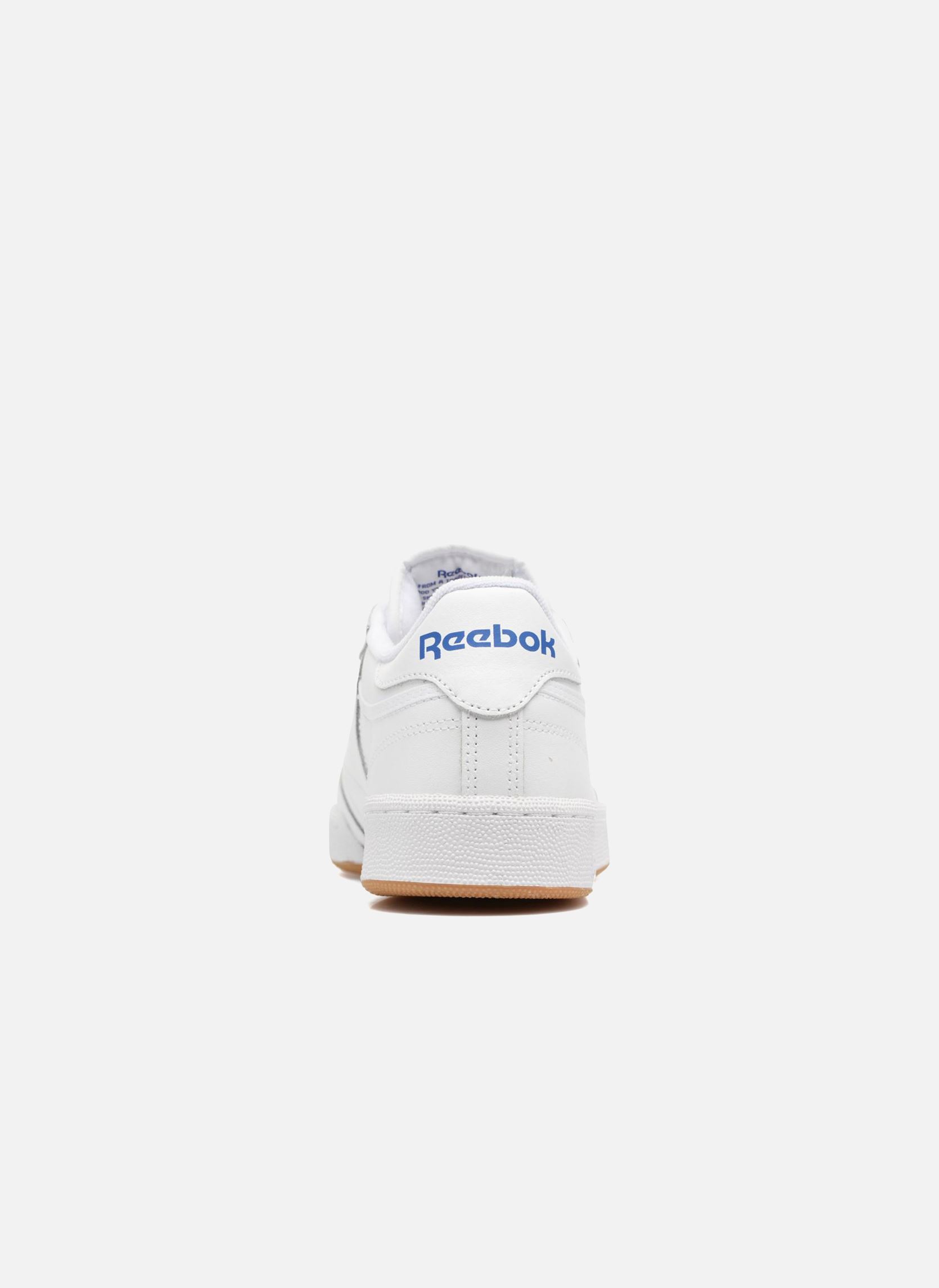 Baskets basses Club C 85 M homme blanc Reebok Baskets basses Club C 85 M homme blanc INT-WHITEROYAL-GUM