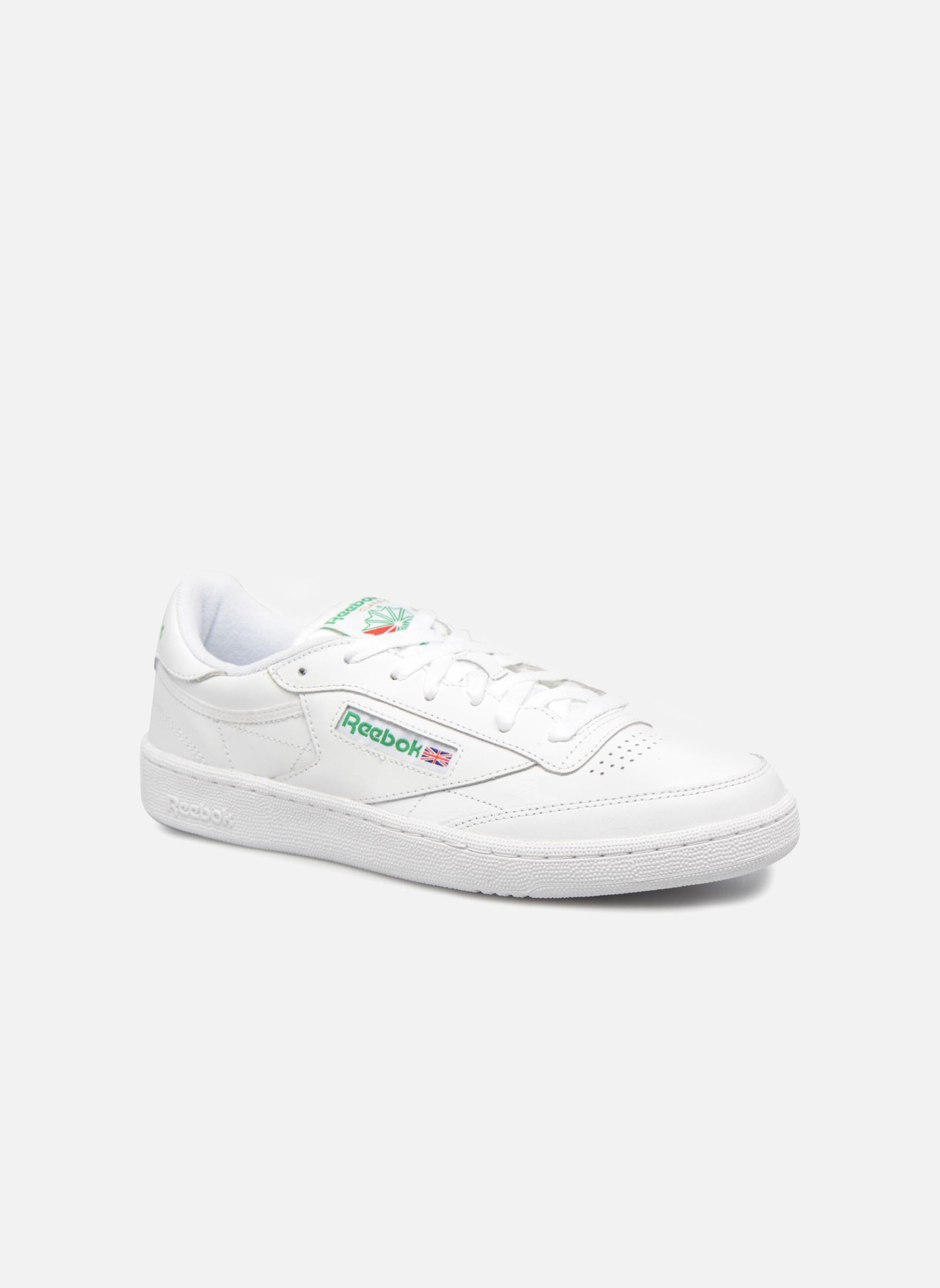 Niedrige Sneaker Club C 85 M herren weiß Reebok Niedrige Sneaker Club C 85 M herren weiß INT-WHITEGREEN