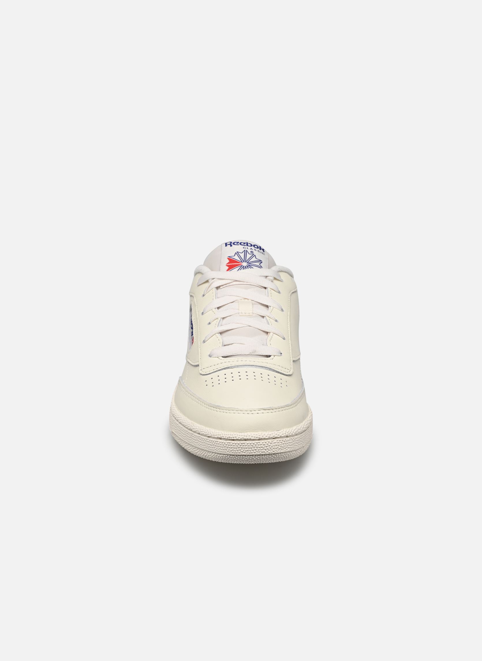 Baskets basses Club C 85 M homme beige Reebok Baskets basses Club C 85 M homme beige CHALKCHALKCLASSIC COBALT