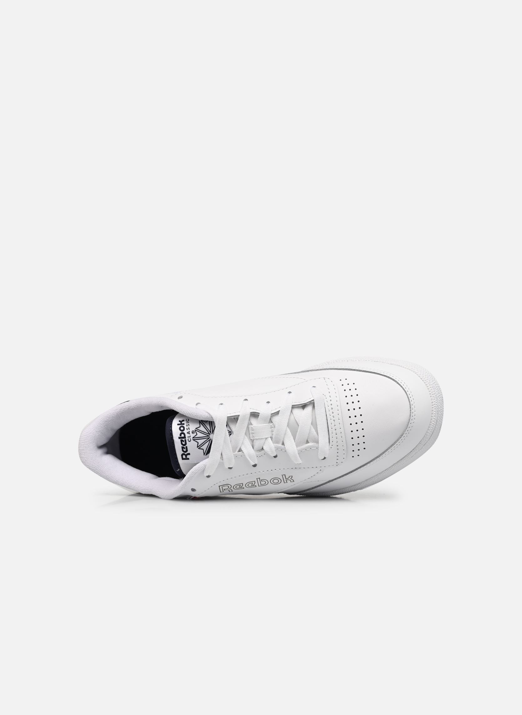 Baskets basses Club C 85 M homme blanc Reebok Baskets basses Club C 85 M homme blanc VECTOR NAVY/FTWR WHITE/FTWR WH