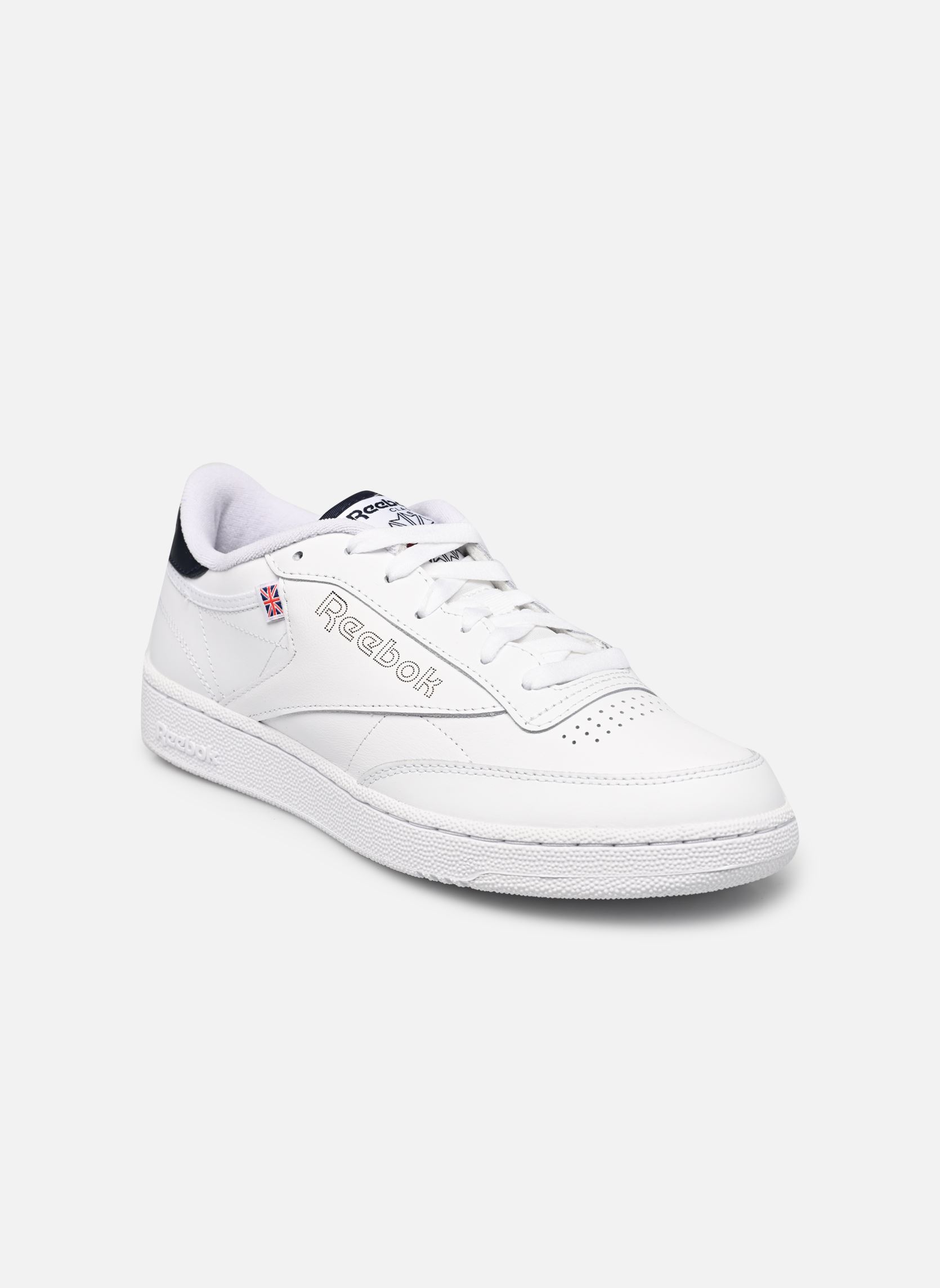 Baskets basses Club C 85 M homme blanc Reebok Baskets basses Club C 85 M homme blanc VECTOR NAVY/FTWR WHITE/FTWR WH