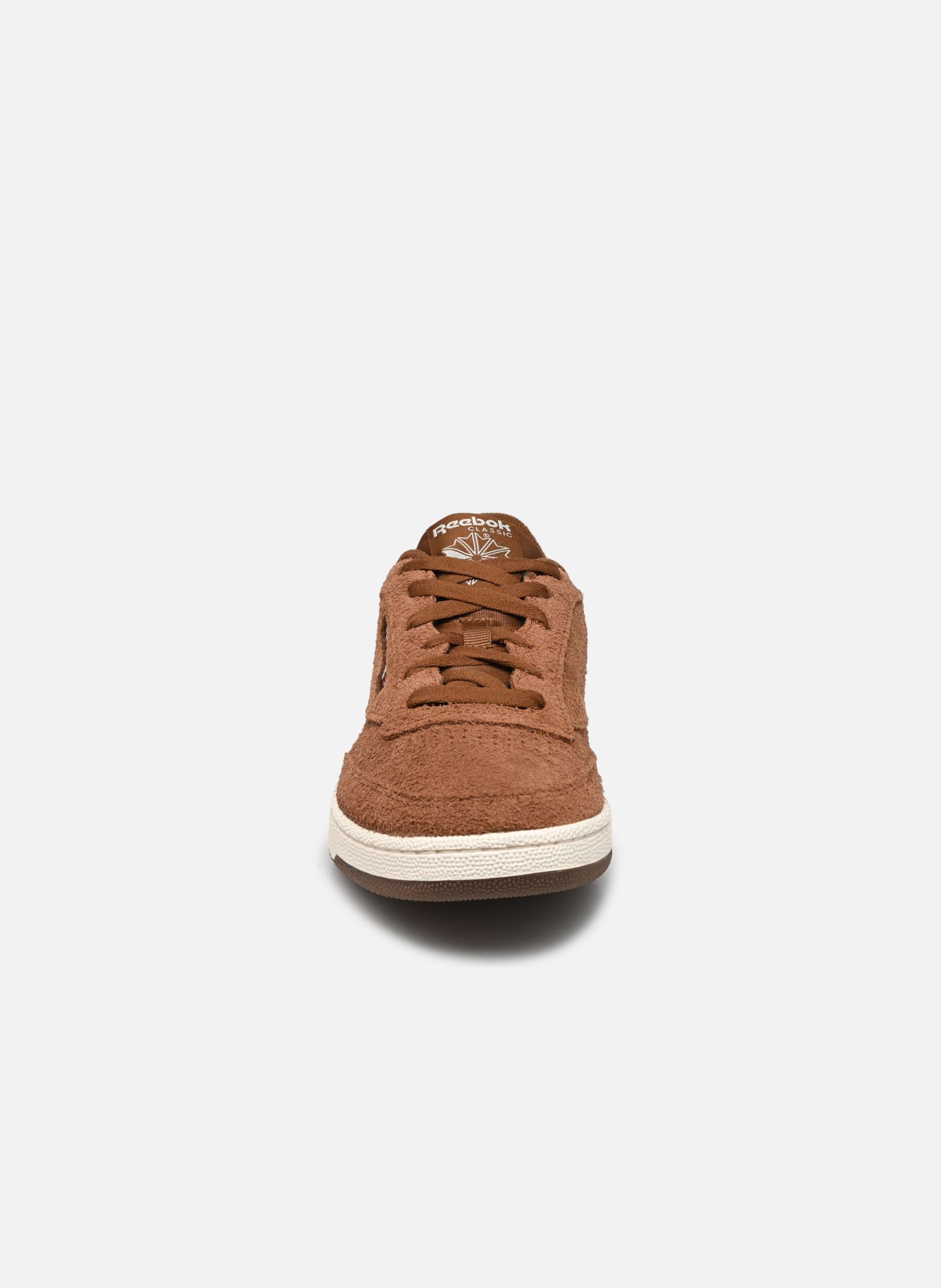 Niedrige Sneaker Club C 85 M herren braun Reebok Niedrige Sneaker Club C 85 M herren braun ColbroChalkRbkle2