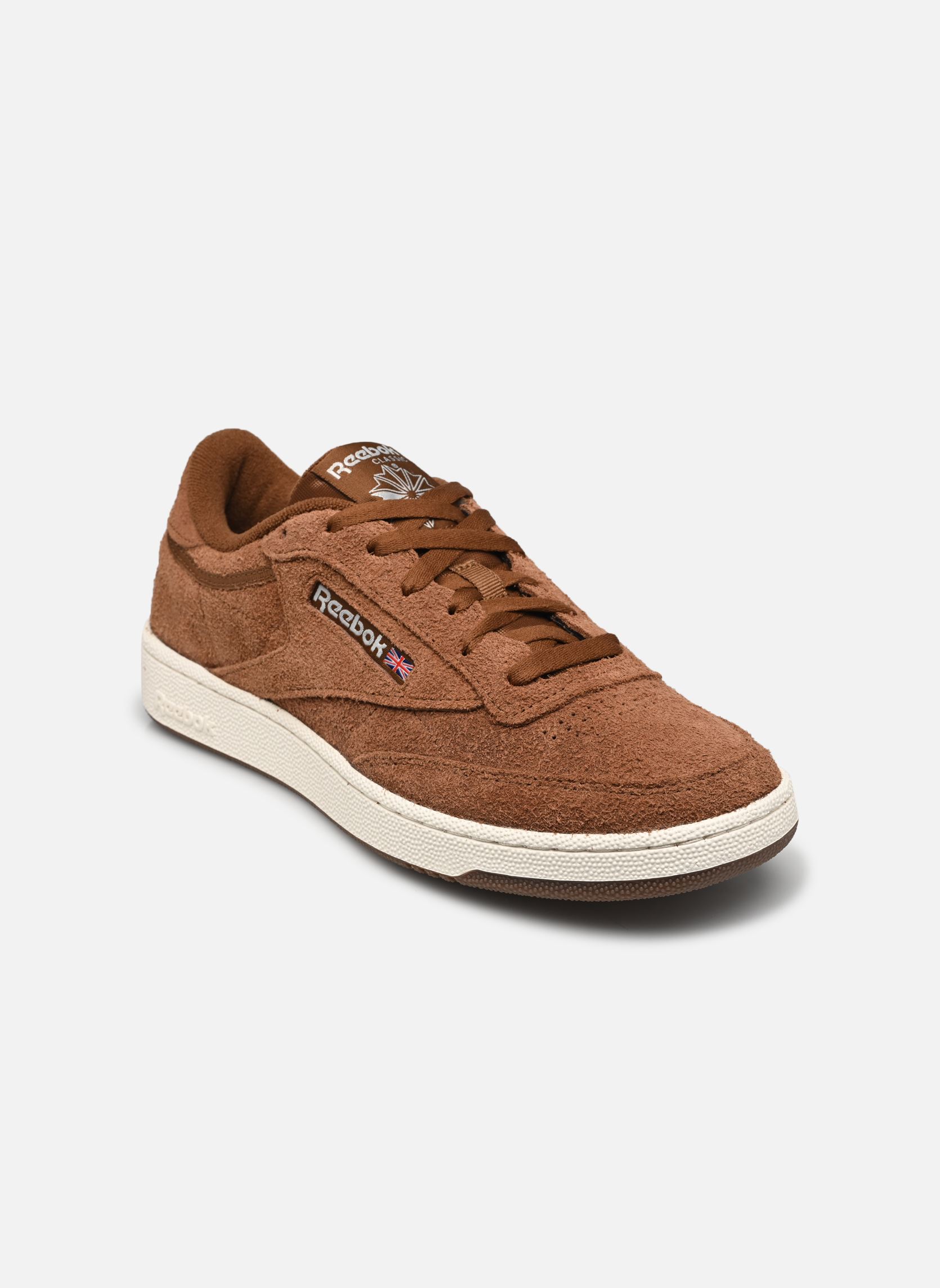 Niedrige Sneaker Club C 85 M herren braun Reebok Niedrige Sneaker Club C 85 M herren braun ColbroChalkRbkle2