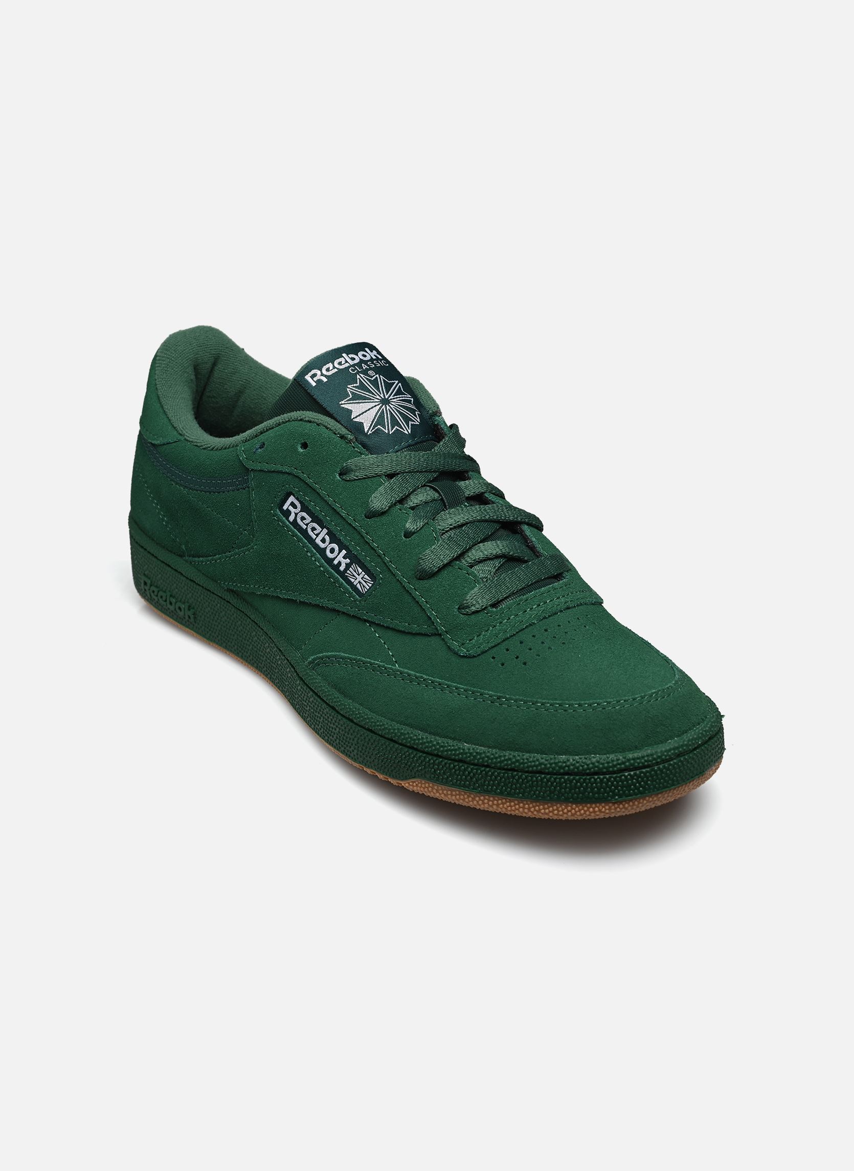 Lage sneakers Club C 85 M heren groen Reebok Lage sneakers Club C 85 M heren groen DRKGRN/FTWWHT/RBKLE3