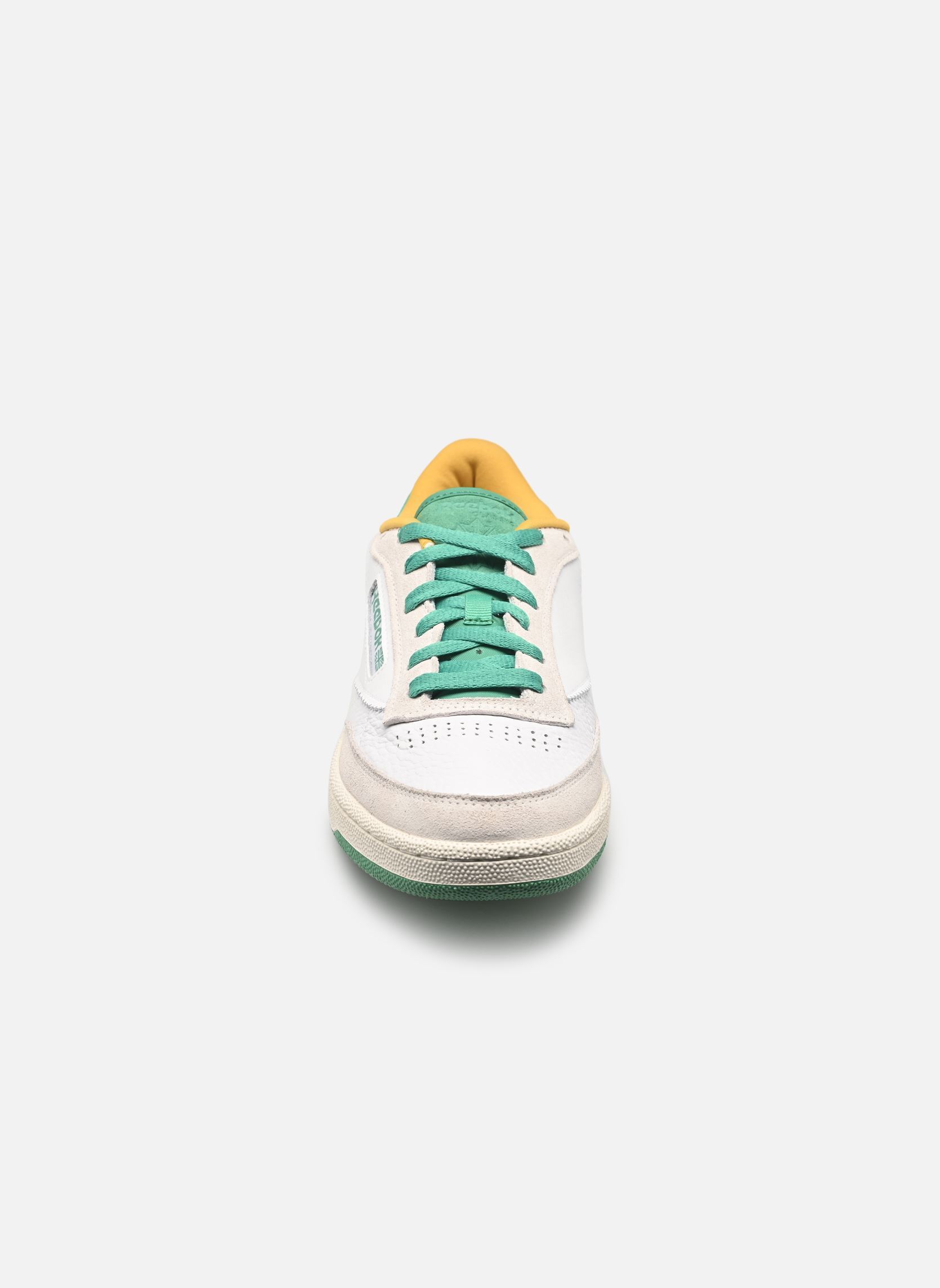 Niedrige Sneaker Club C 85 M herren weiß Reebok Niedrige Sneaker Club C 85 M herren weiß WHITE/UPGRADEGREEN/CHALK