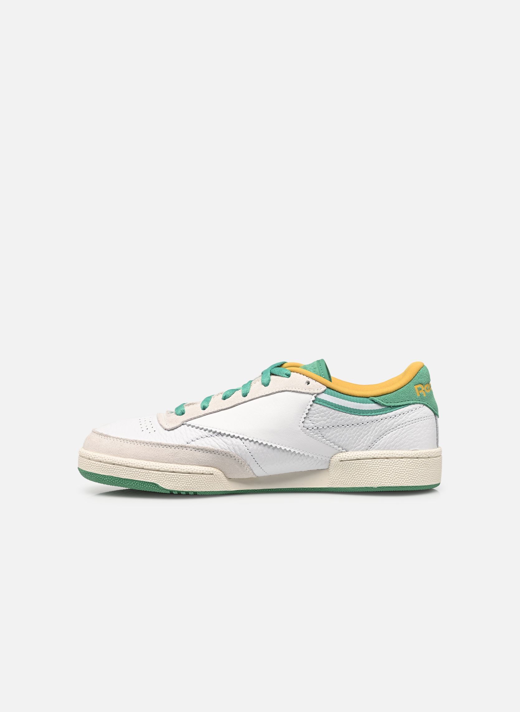 Niedrige Sneaker Club C 85 M herren weiß Reebok Niedrige Sneaker Club C 85 M herren weiß WHITE/UPGRADEGREEN/CHALK