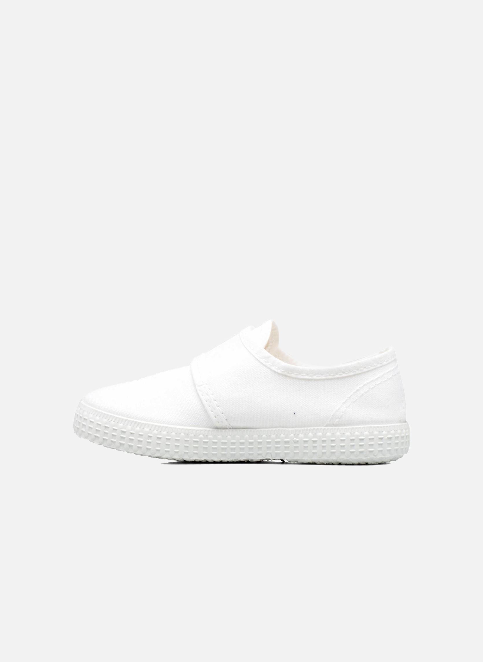 Niedrige Sneaker Julio weiß Cienta Niedrige Sneaker Julio weiß BLANC-00005