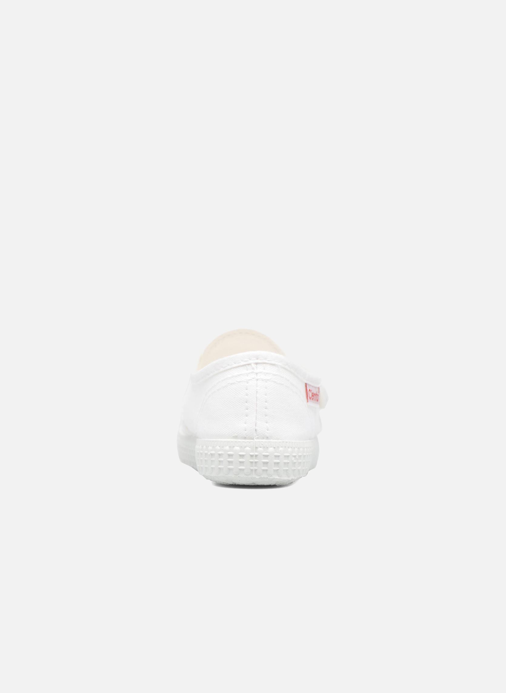 Niedrige Sneaker Julio weiß Cienta Niedrige Sneaker Julio weiß BLANC-00005
