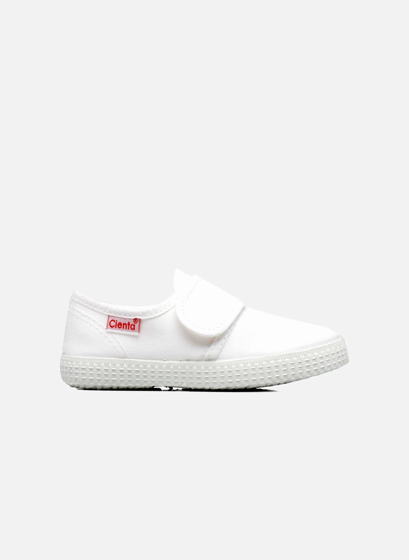 Niedrige Sneaker Julio weiß Cienta Niedrige Sneaker Julio weiß BLANC-00005