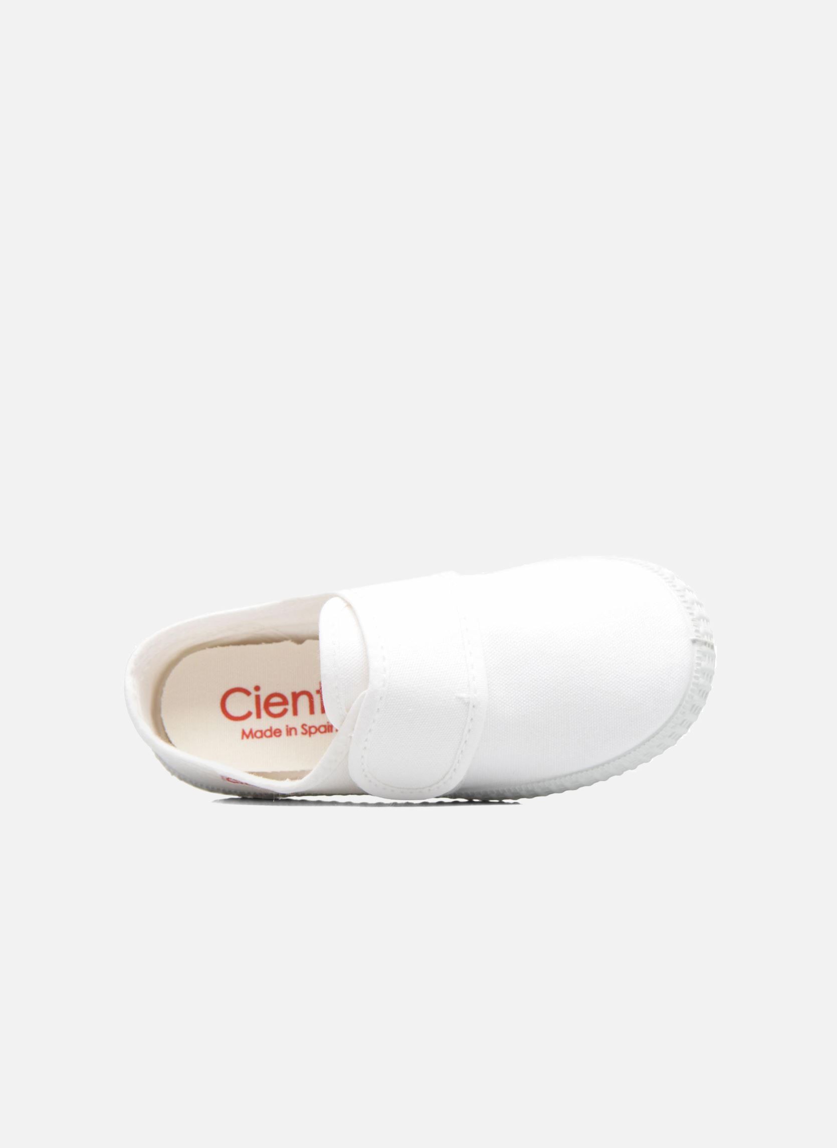 Niedrige Sneaker Julio weiß Cienta Niedrige Sneaker Julio weiß BLANC-00005