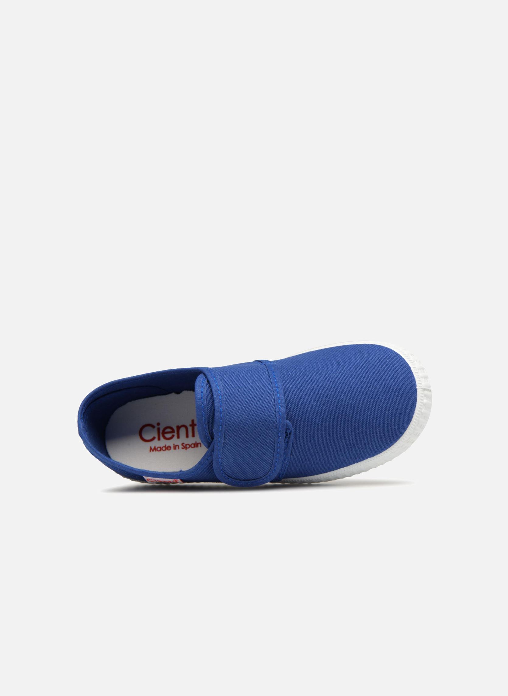 Niedrige Sneaker Julio blau Cienta Niedrige Sneaker Julio blau BLEU-00007