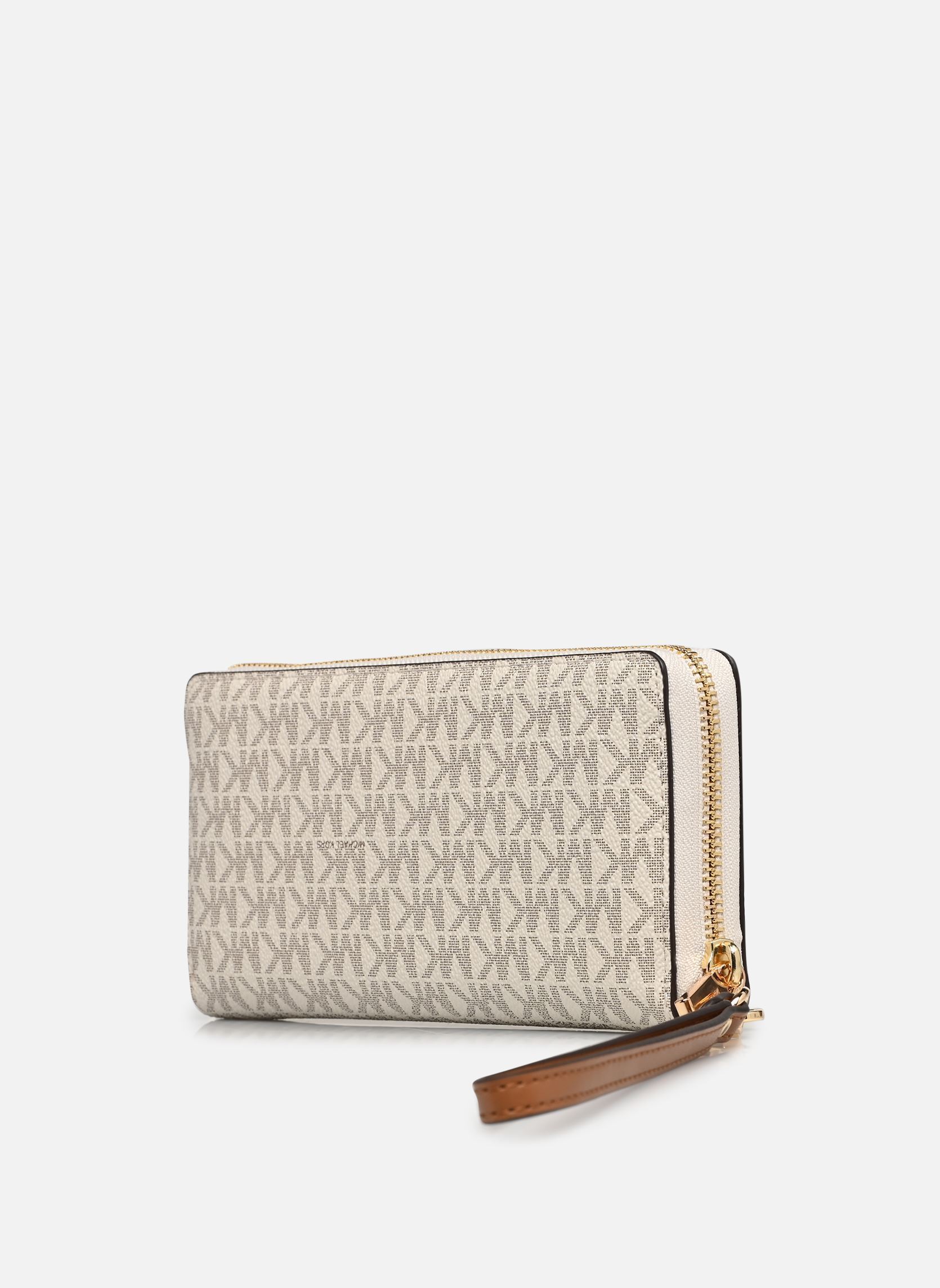 Portefeuilles JET SET TRAVEL CONTINENTAL femme blanc Michael Michael Kors Portefeuilles JET SET TRAVEL CONTINENTAL femme blanc VANILLA
