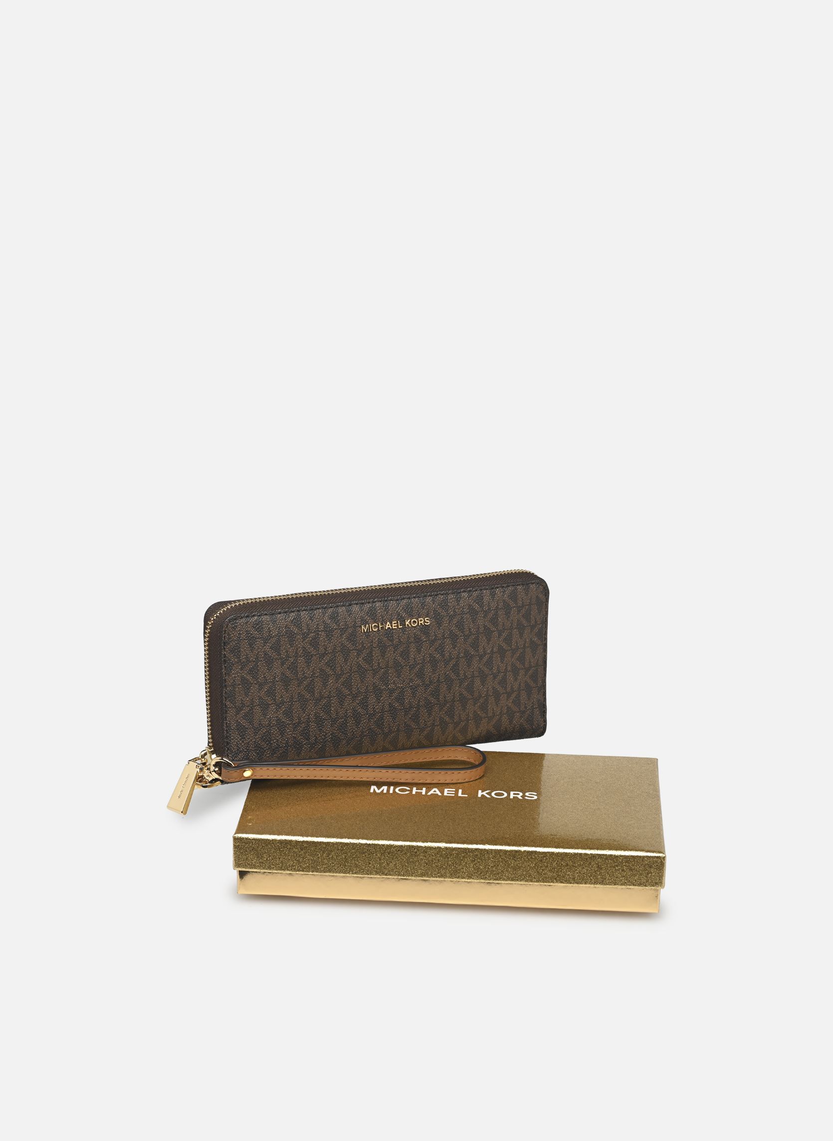 Portefeuilles JET SET TRAVEL CONTINENTAL femme marron Michael Michael Kors Portefeuilles JET SET TRAVEL CONTINENTAL femme marron BROWN NEW