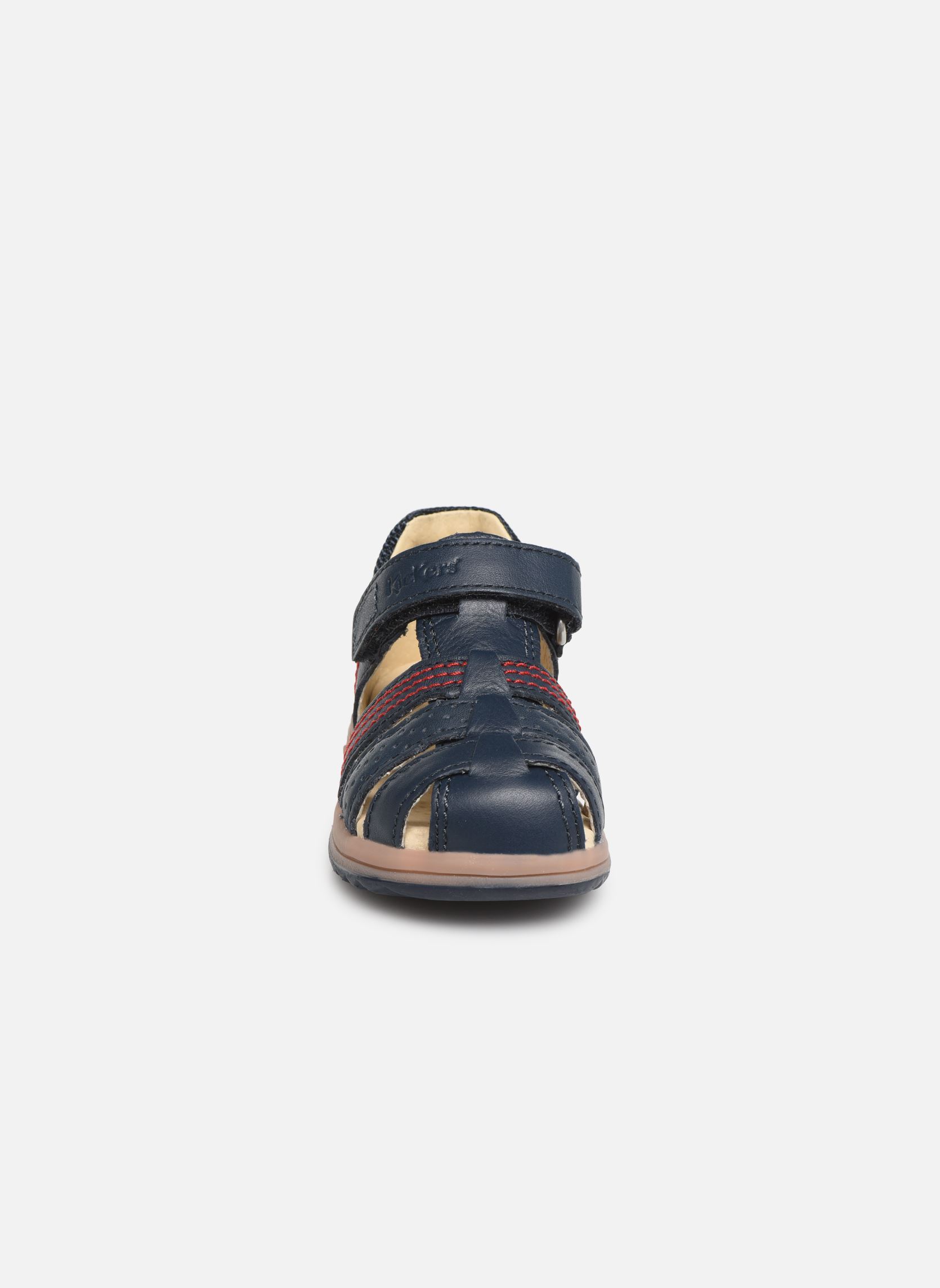 Sandalen Platiback jungen blau Kickers Sandalen Platiback jungen blau MARINE