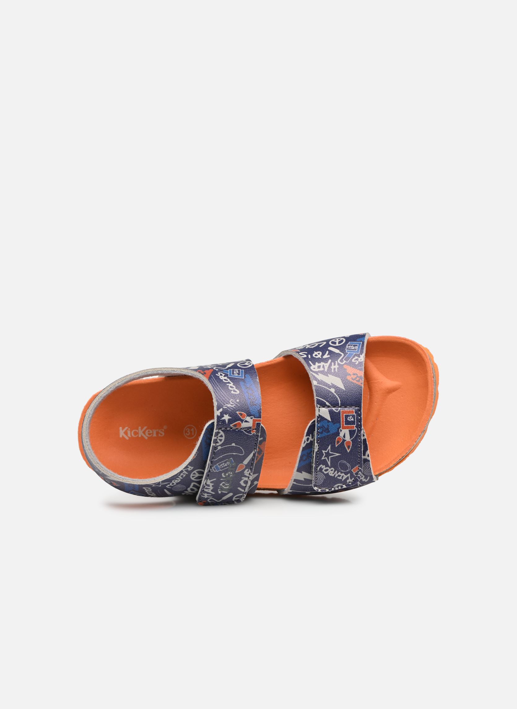 Sandalen Summerkro jungen blau Kickers Sandalen Summerkro jungen blau MARINE STREET