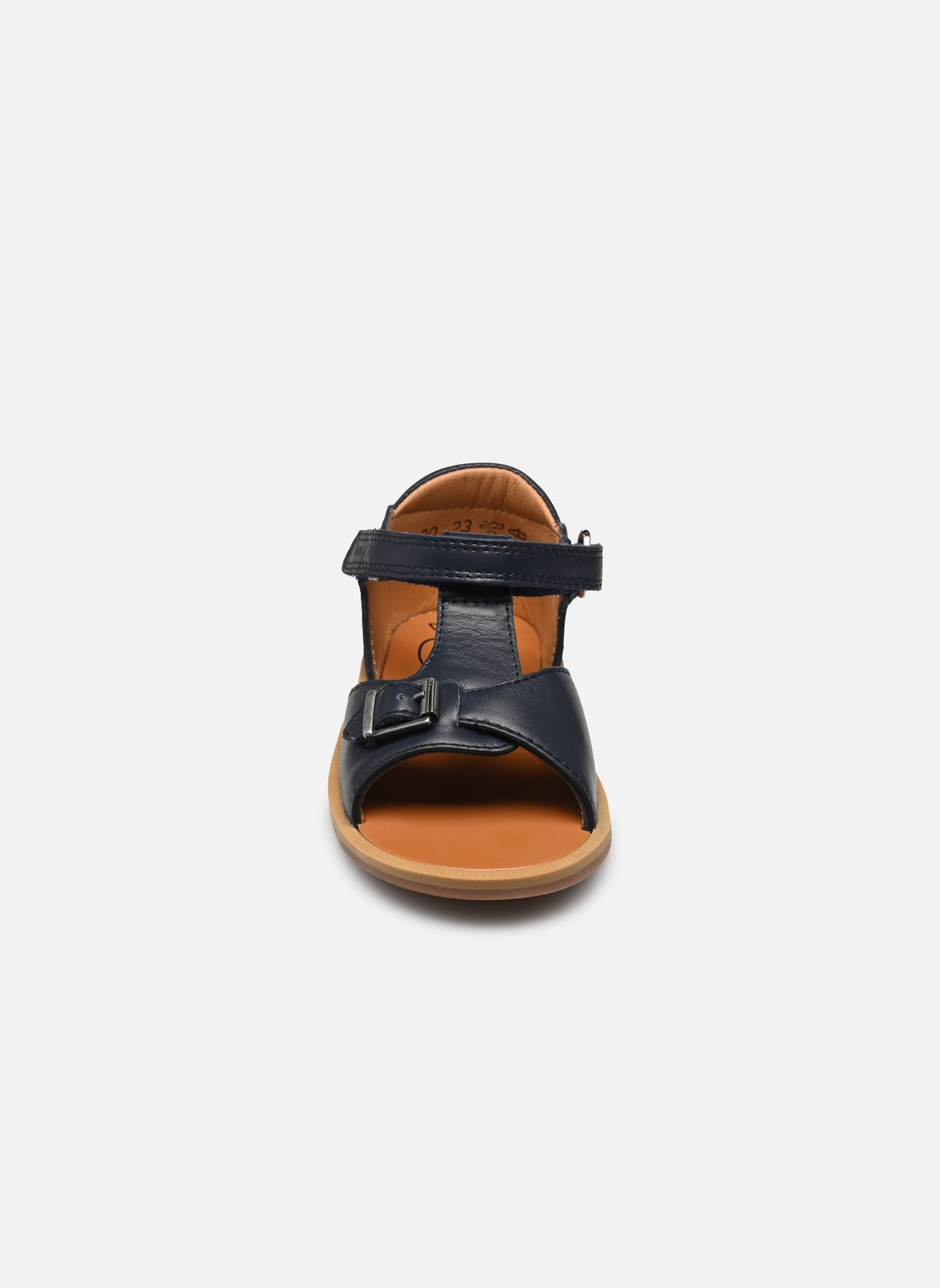 Sandales Poppy Easy garçon bleu Pom d Api Sandales Poppy Easy garçon bleu MARINE