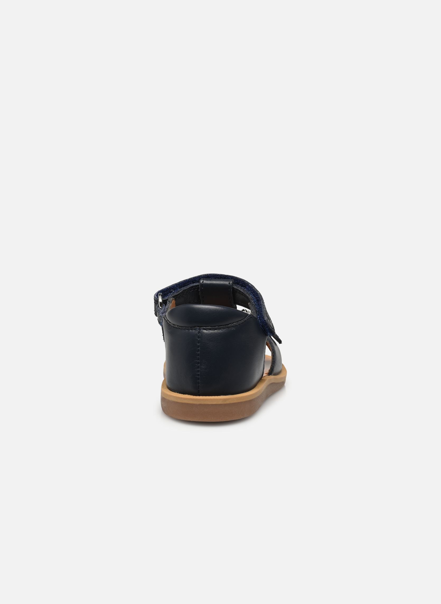 Sandales Poppy Easy garçon bleu Pom d Api Sandales Poppy Easy garçon bleu MARINE