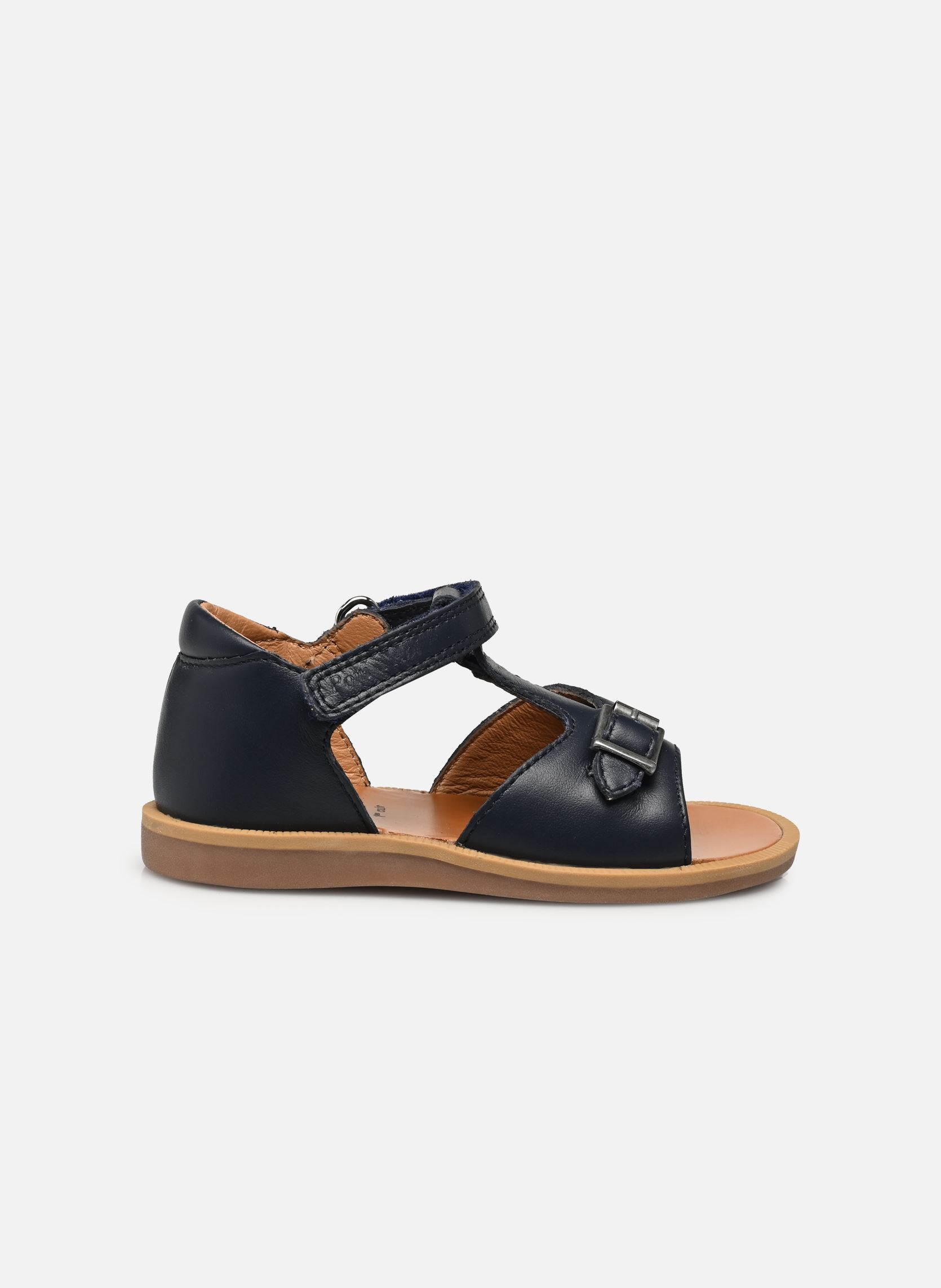 Sandales Poppy Easy garçon bleu Pom d Api Sandales Poppy Easy garçon bleu MARINE