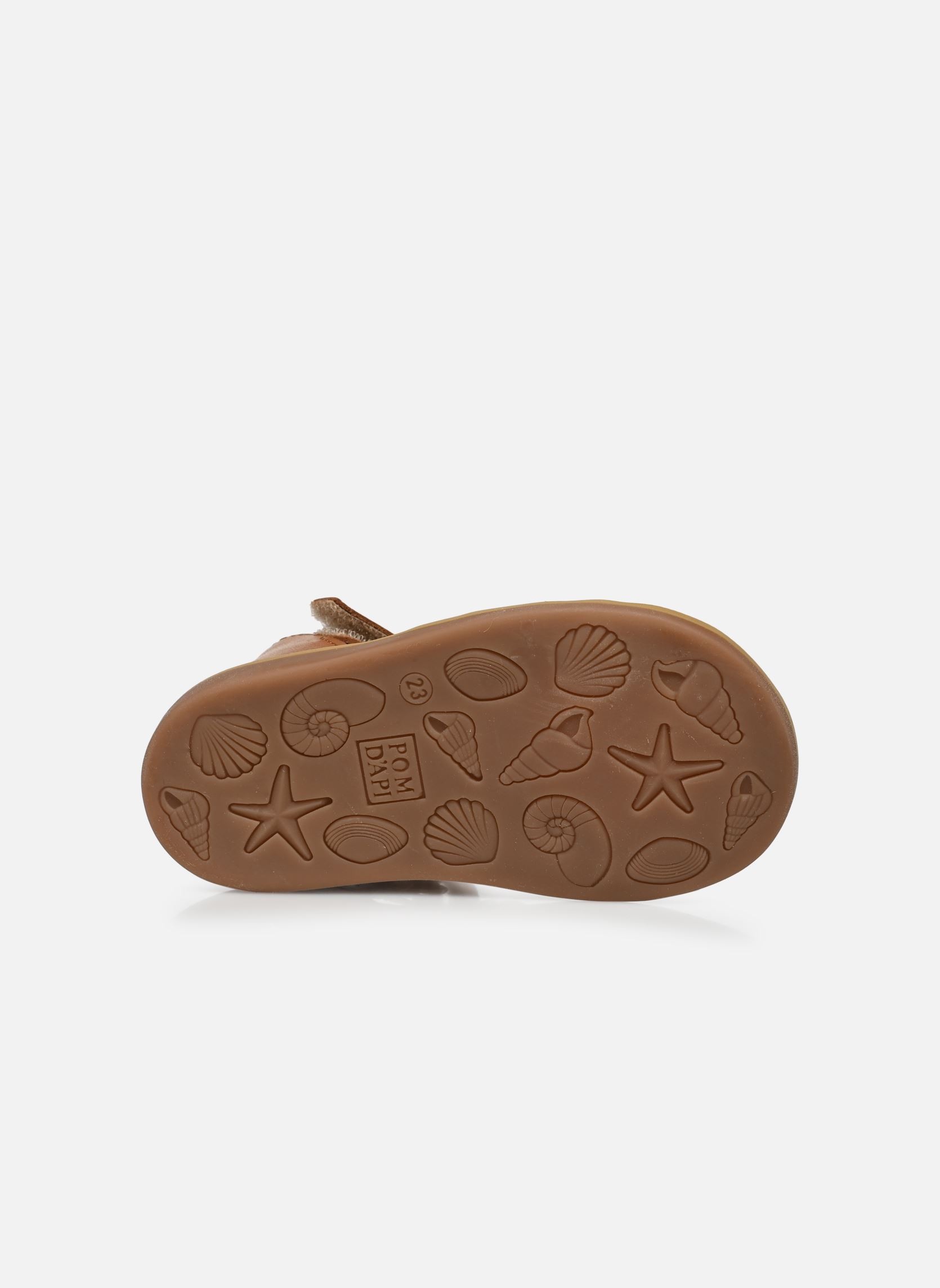 Sandalen Poppy Lux mädchen braun Pom d Api Sandalen Poppy Lux mädchen braun CAMEL MULTI