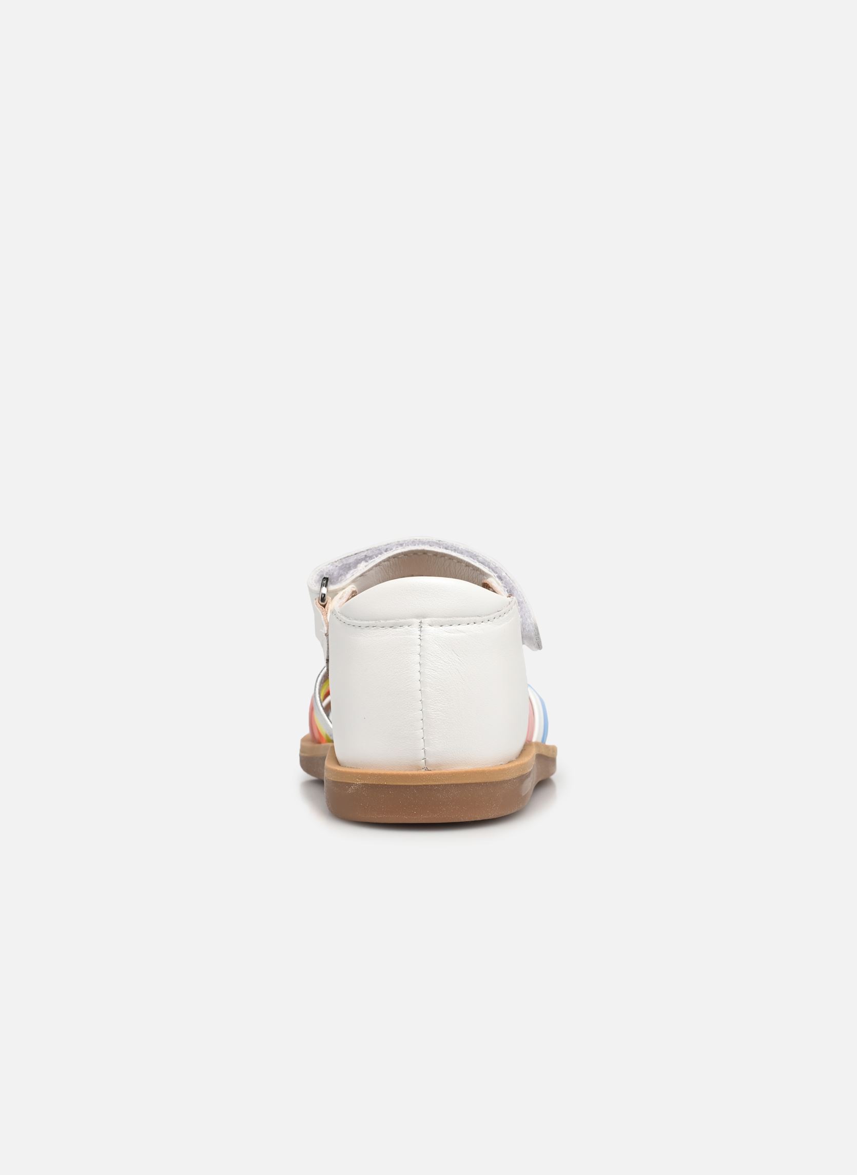 Sandalen Poppy Lux mädchen mehrfarbig Pom d Api Sandalen Poppy Lux mädchen mehrfarbig BLANC 2