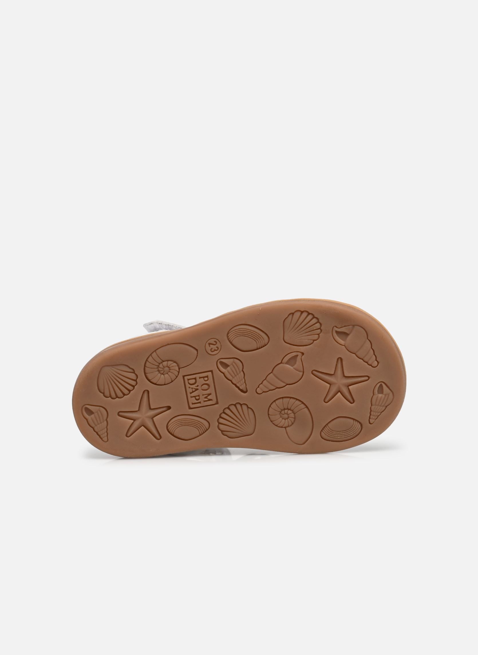 Sandalen Poppy Lux mädchen mehrfarbig Pom d Api Sandalen Poppy Lux mädchen mehrfarbig BLANC 2