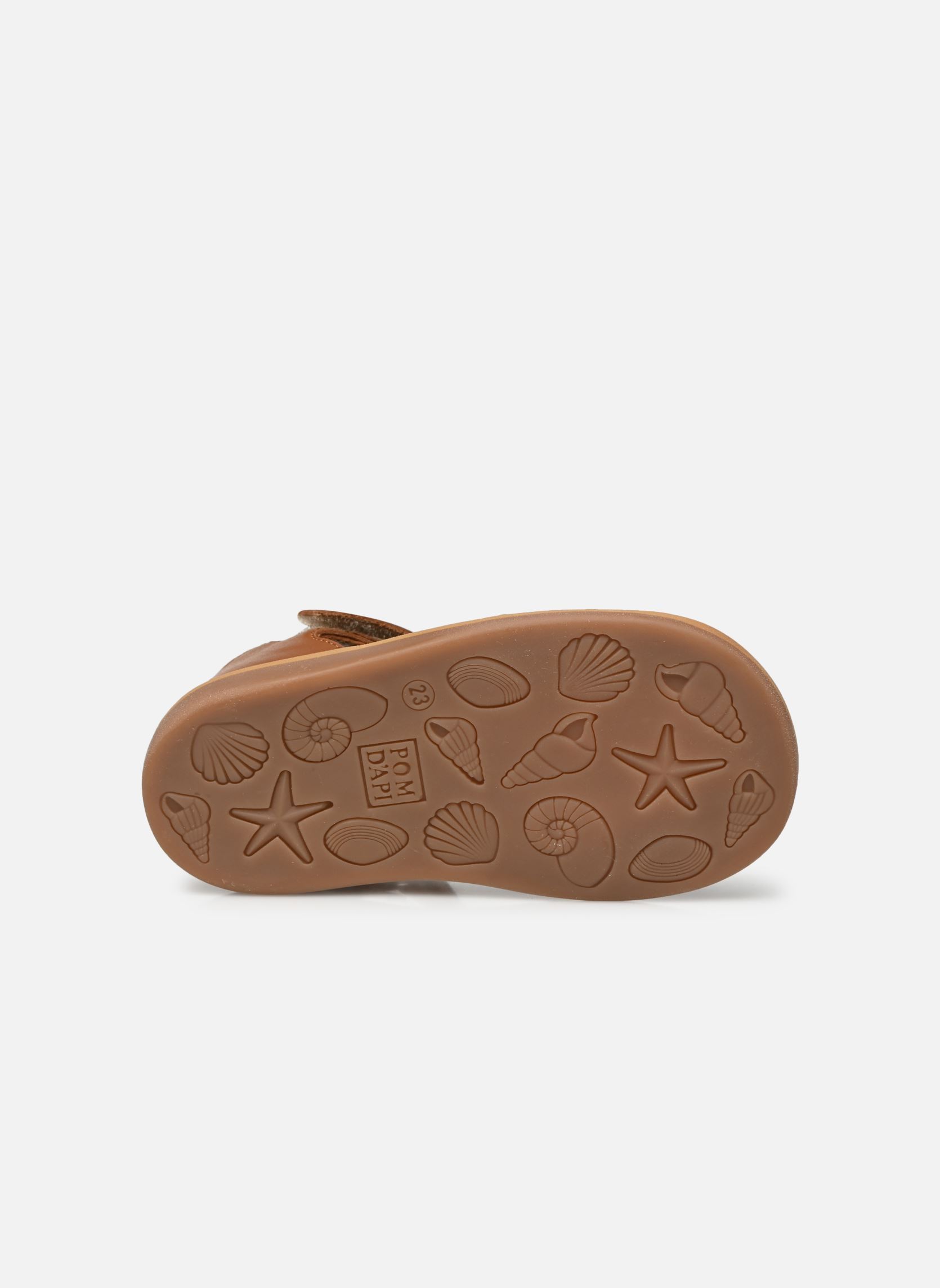 Sandalen Poppy Tao Easy mädchen braun Pom d Api Sandalen Poppy Tao Easy mädchen braun CAMEL - PLATINE
