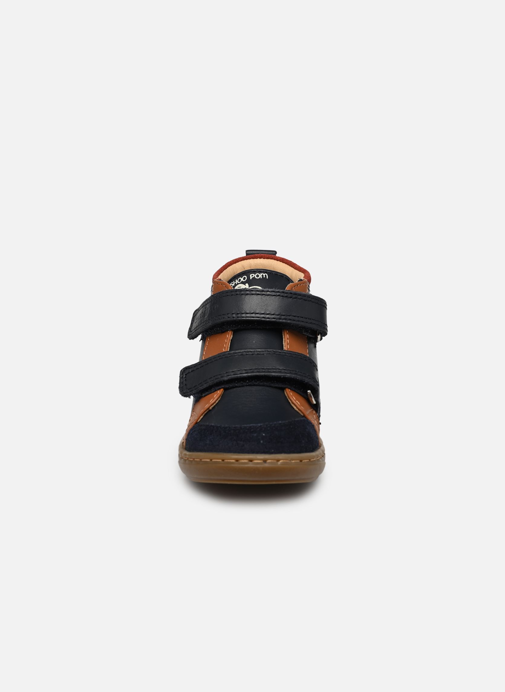 Chaussures premiers pas Bouba New Scratch garçon bleu Shoo Pom Chaussures premiers pas Bouba New Scratch garçon bleu NAVY - CAMEL - RUST