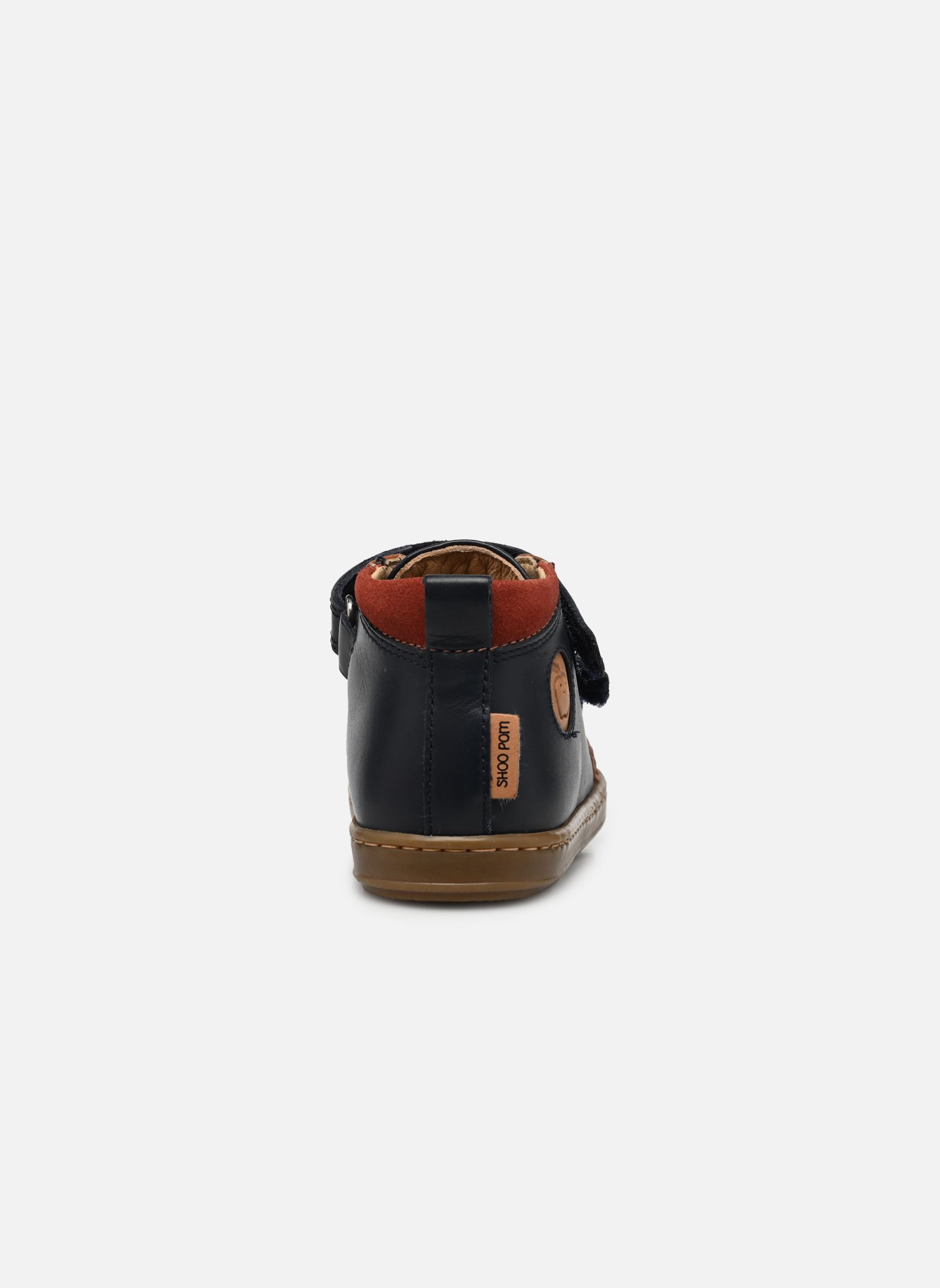 Chaussures premiers pas Bouba New Scratch garçon bleu Shoo Pom Chaussures premiers pas Bouba New Scratch garçon bleu NAVY - CAMEL - RUST
