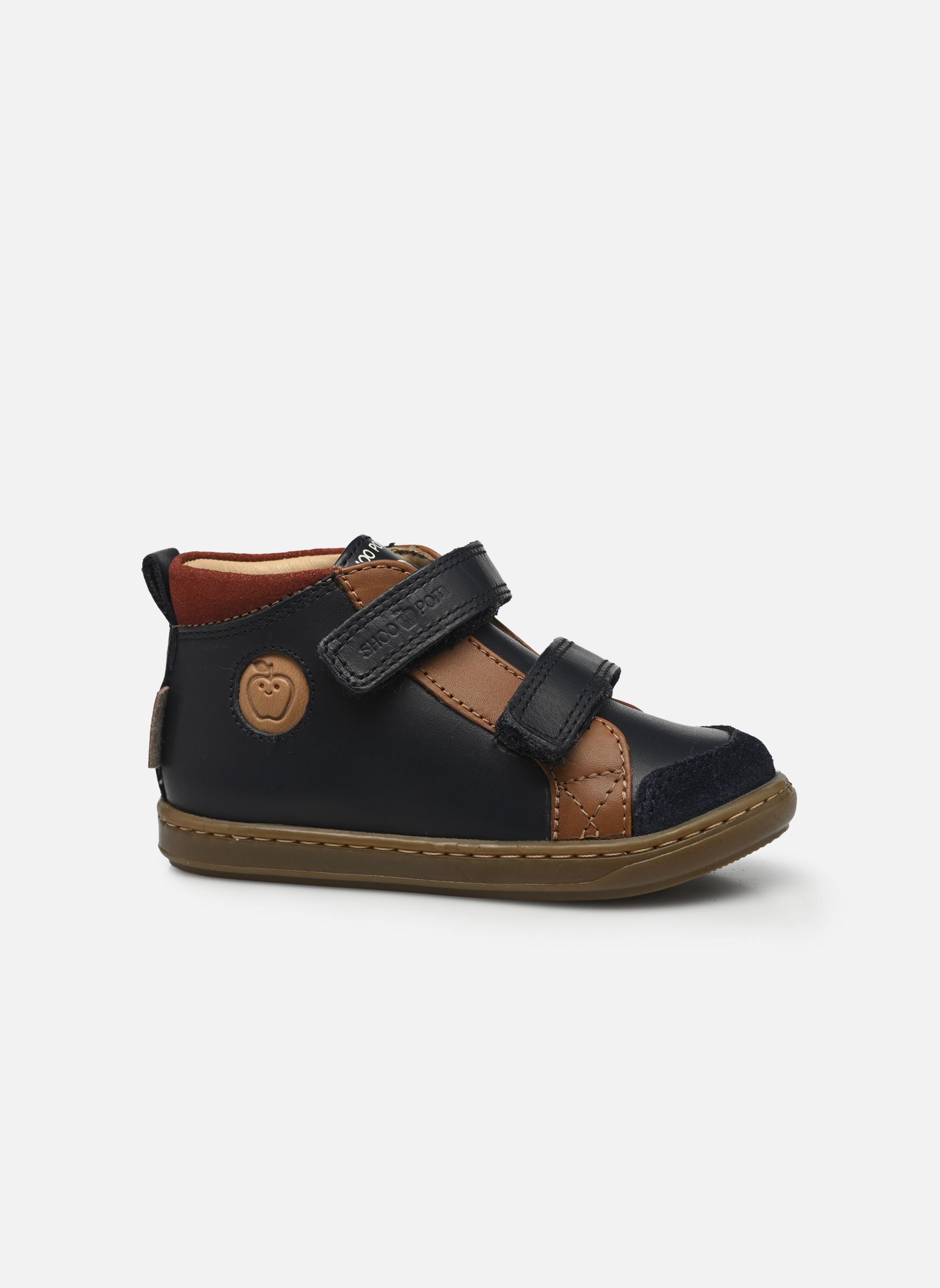 Chaussures premiers pas Bouba New Scratch garçon bleu Shoo Pom Chaussures premiers pas Bouba New Scratch garçon bleu NAVY - CAMEL - RUST