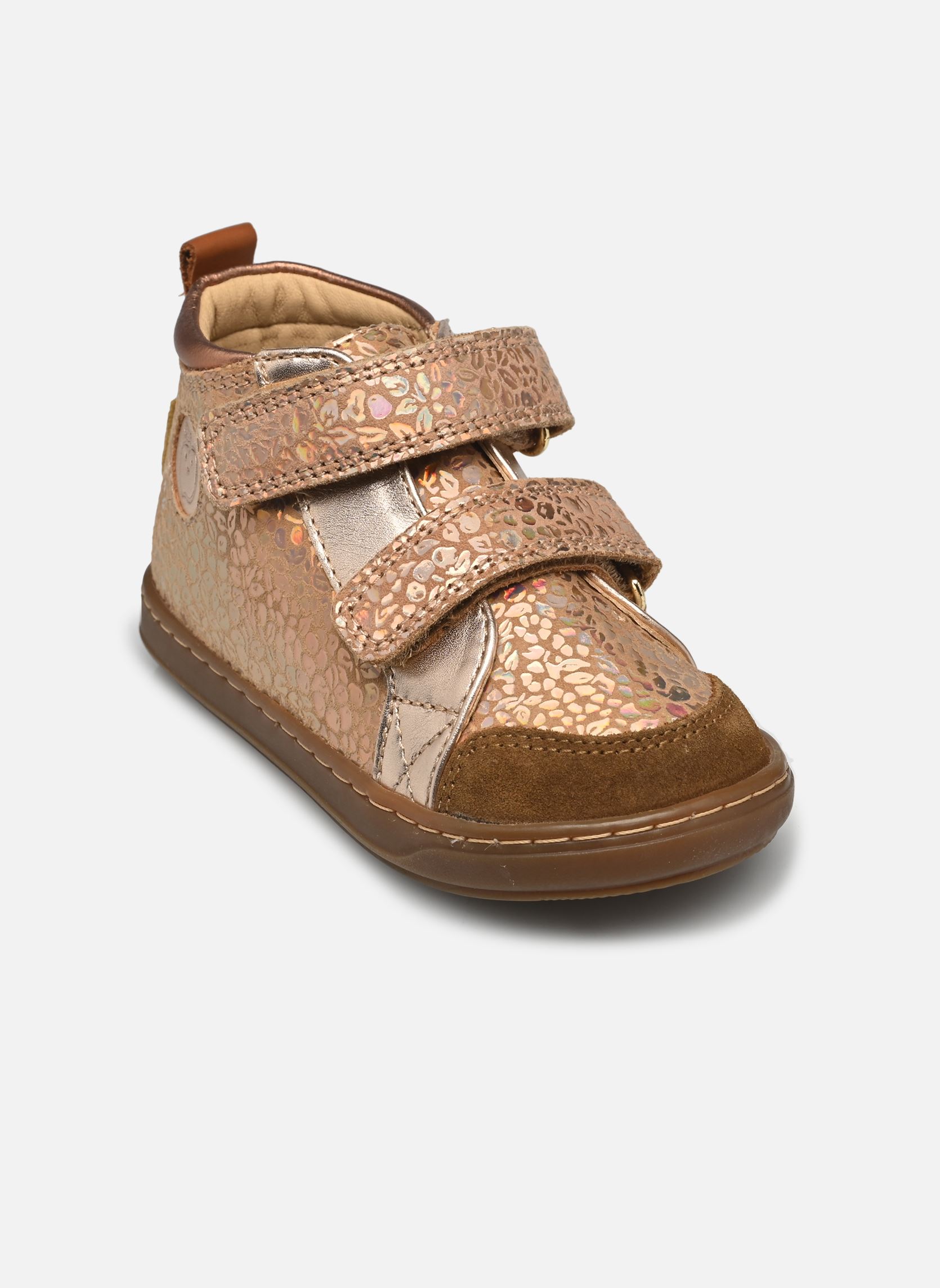 Chaussures premiers pas Bouba New Scratch fille rose Shoo Pom Chaussures premiers pas Bouba New Scratch fille rose COPPER HOLO