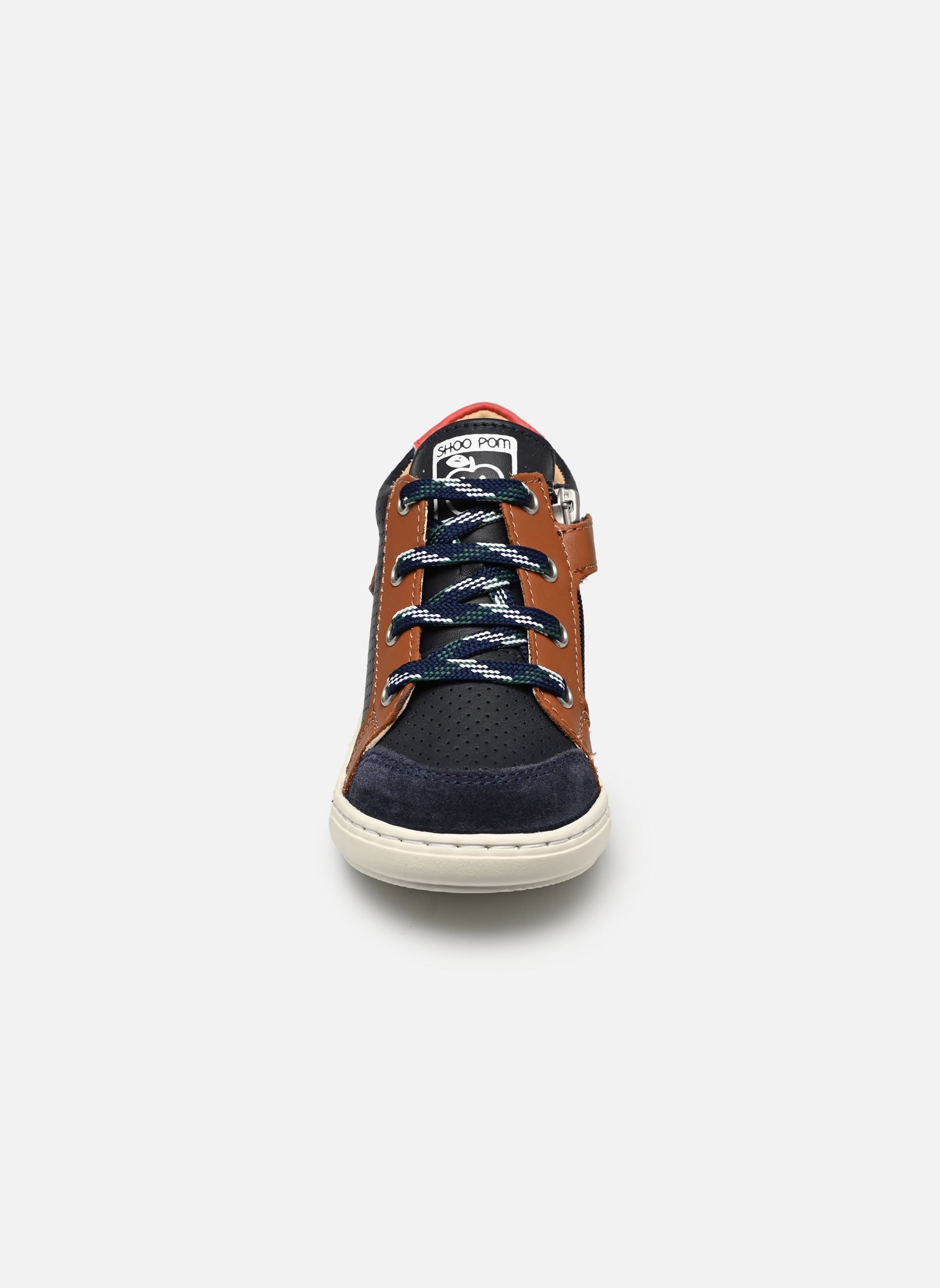 Schuhe für die ersten Schritte Bouba Zip Box jungen blau Shoo Pom Schuhe für die ersten Schritte Bouba Zip Box jungen blau NAVY-CAMEL