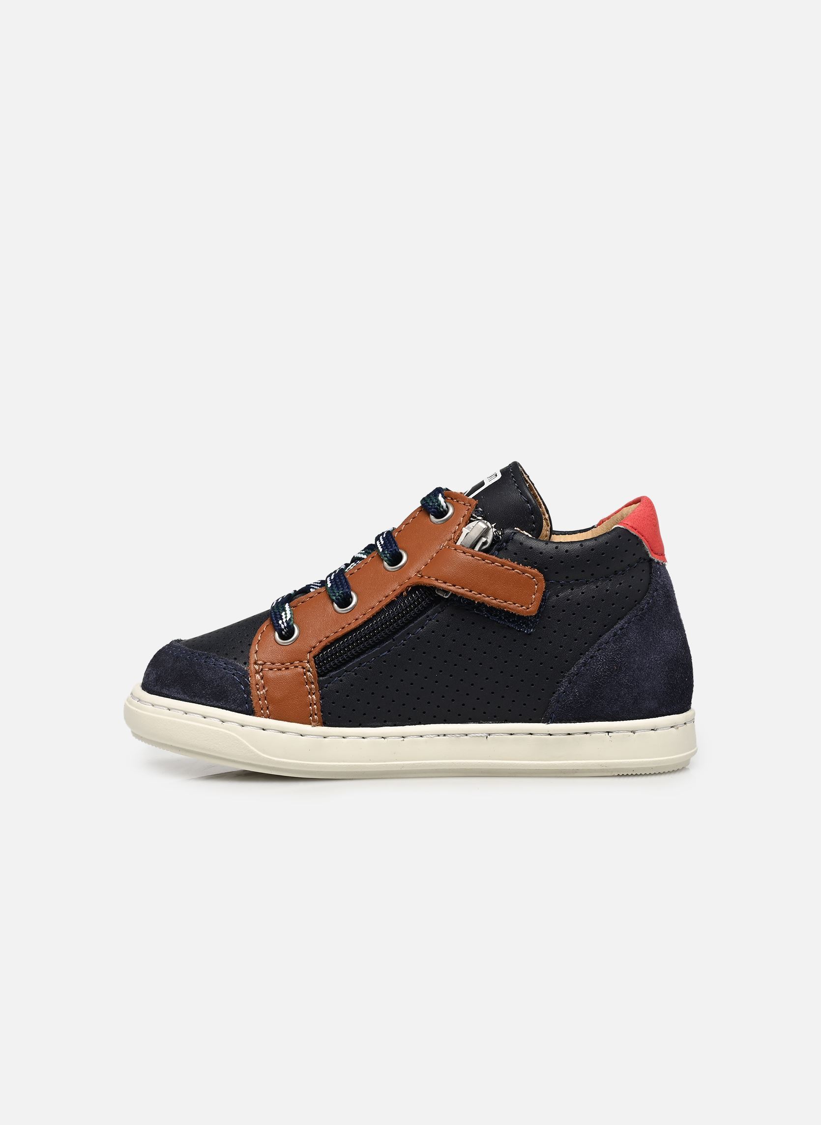 Schuhe für die ersten Schritte Bouba Zip Box jungen blau Shoo Pom Schuhe für die ersten Schritte Bouba Zip Box jungen blau NAVY-CAMEL
