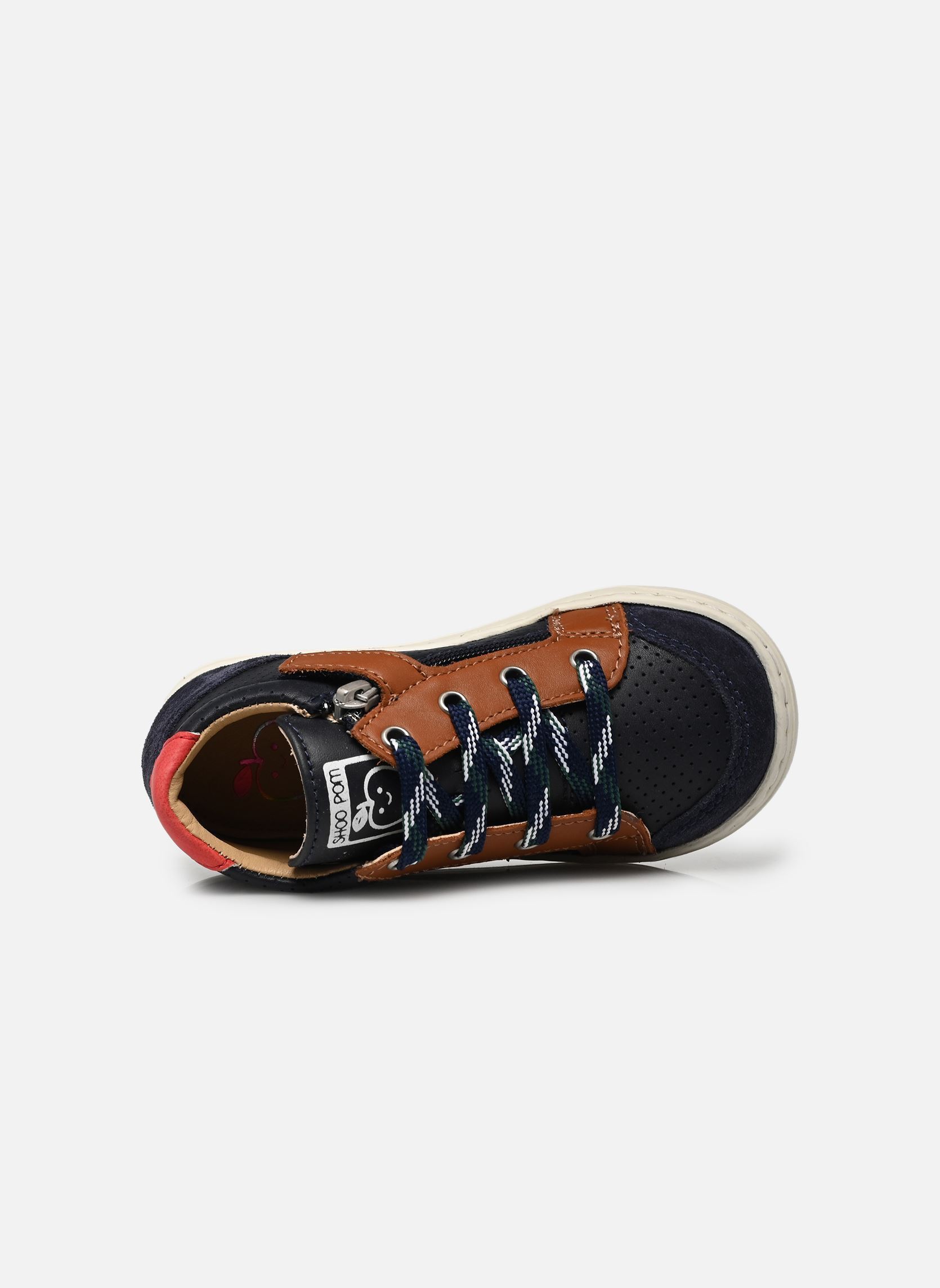 Schuhe für die ersten Schritte Bouba Zip Box jungen blau Shoo Pom Schuhe für die ersten Schritte Bouba Zip Box jungen blau NAVY-CAMEL