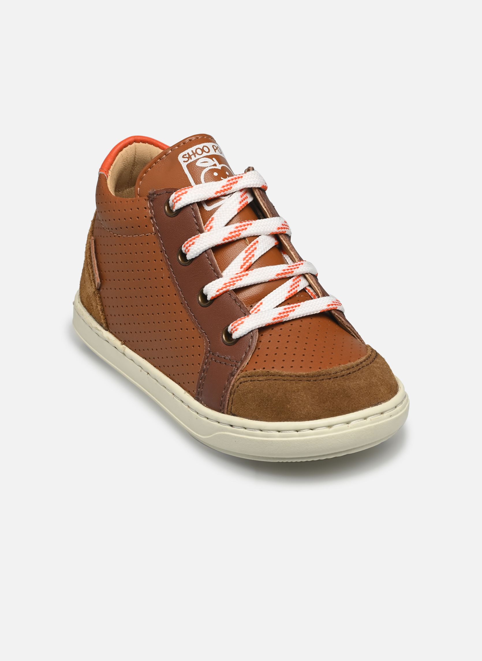 Schuhe für die ersten Schritte Bouba Zip Box jungen braun Shoo Pom Schuhe für die ersten Schritte Bouba Zip Box jungen braun DK CAMEL