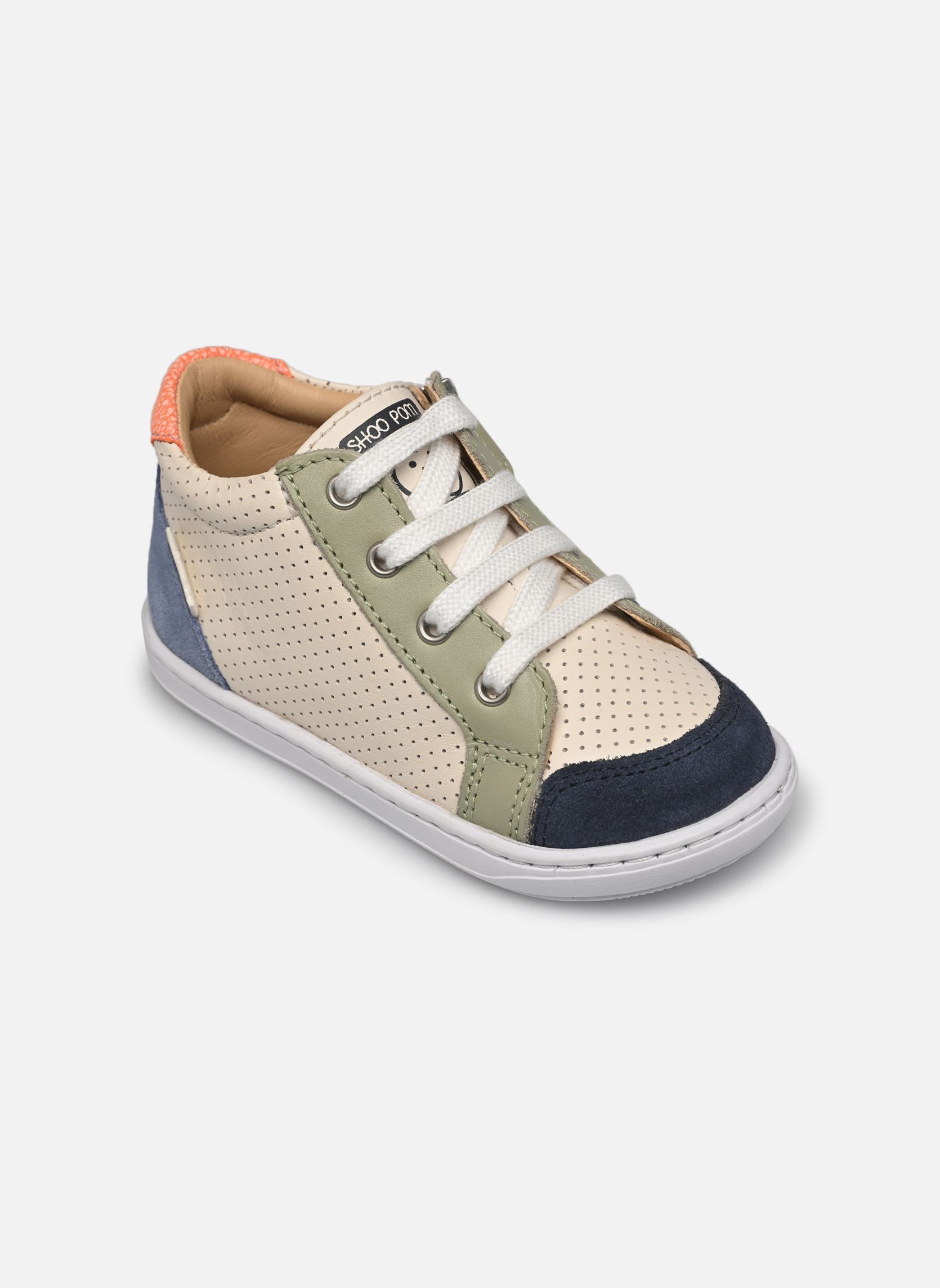 Scarpe primi passi Bouba Zip Box bambino multicolore Shoo Pom Scarpe primi passi Bouba Zip Box bambino multicolore CRAIE-BLUE