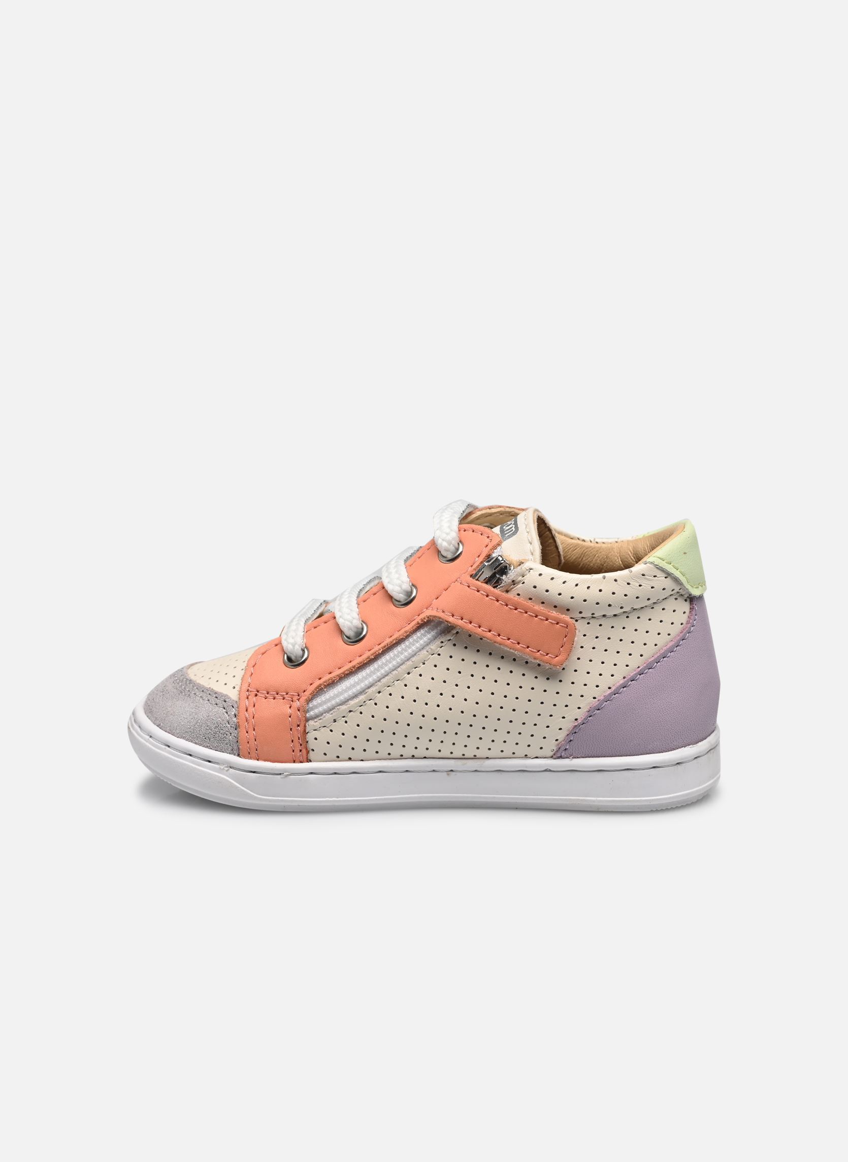 Chaussures premiers pas Bouba Zip Box fille multicolore Shoo Pom Chaussures premiers pas Bouba Zip Box fille multicolore CRAIE-PEACH-LILAC