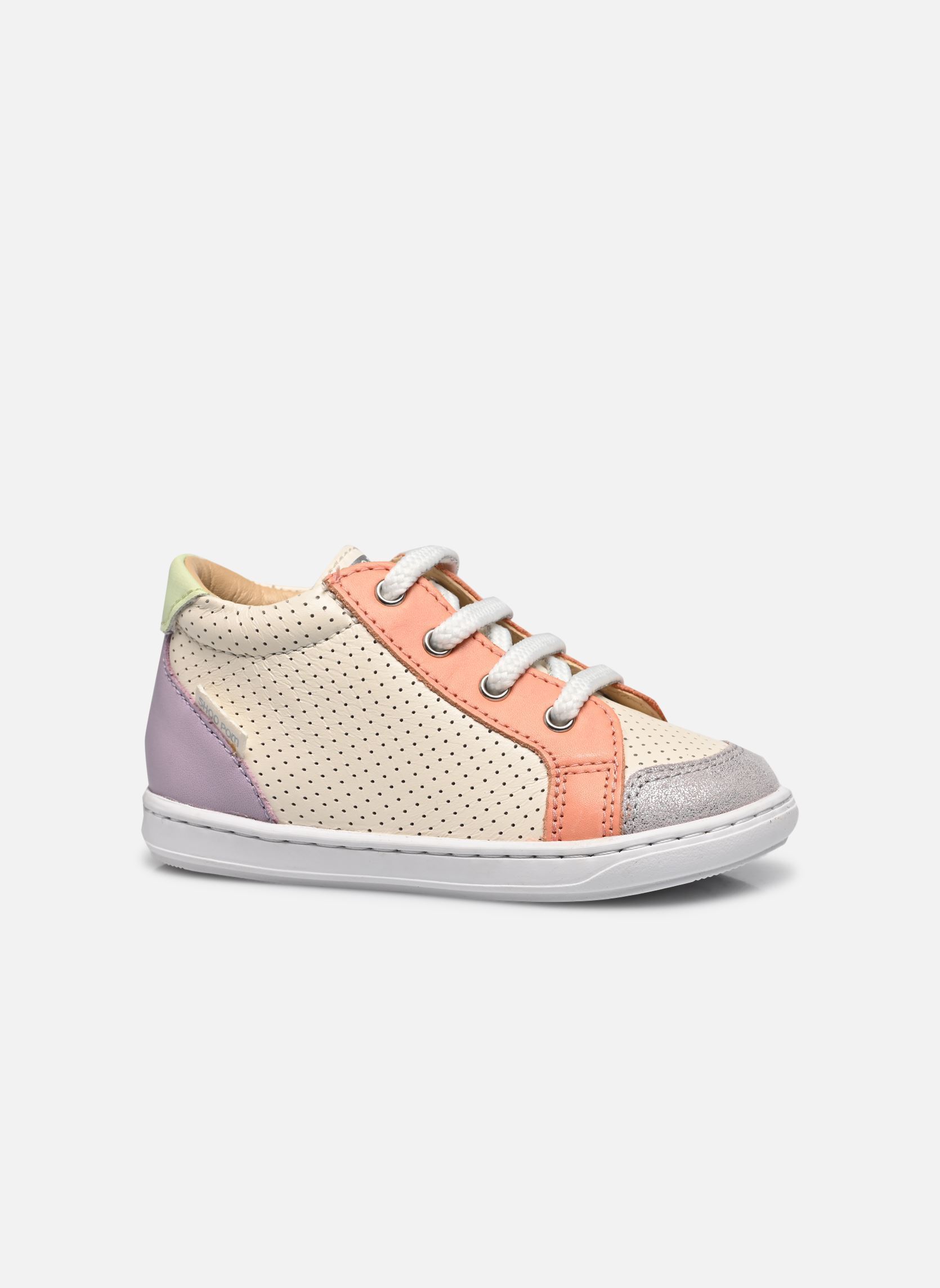 Chaussures premiers pas Bouba Zip Box fille multicolore Shoo Pom Chaussures premiers pas Bouba Zip Box fille multicolore CRAIE-PEACH-LILAC