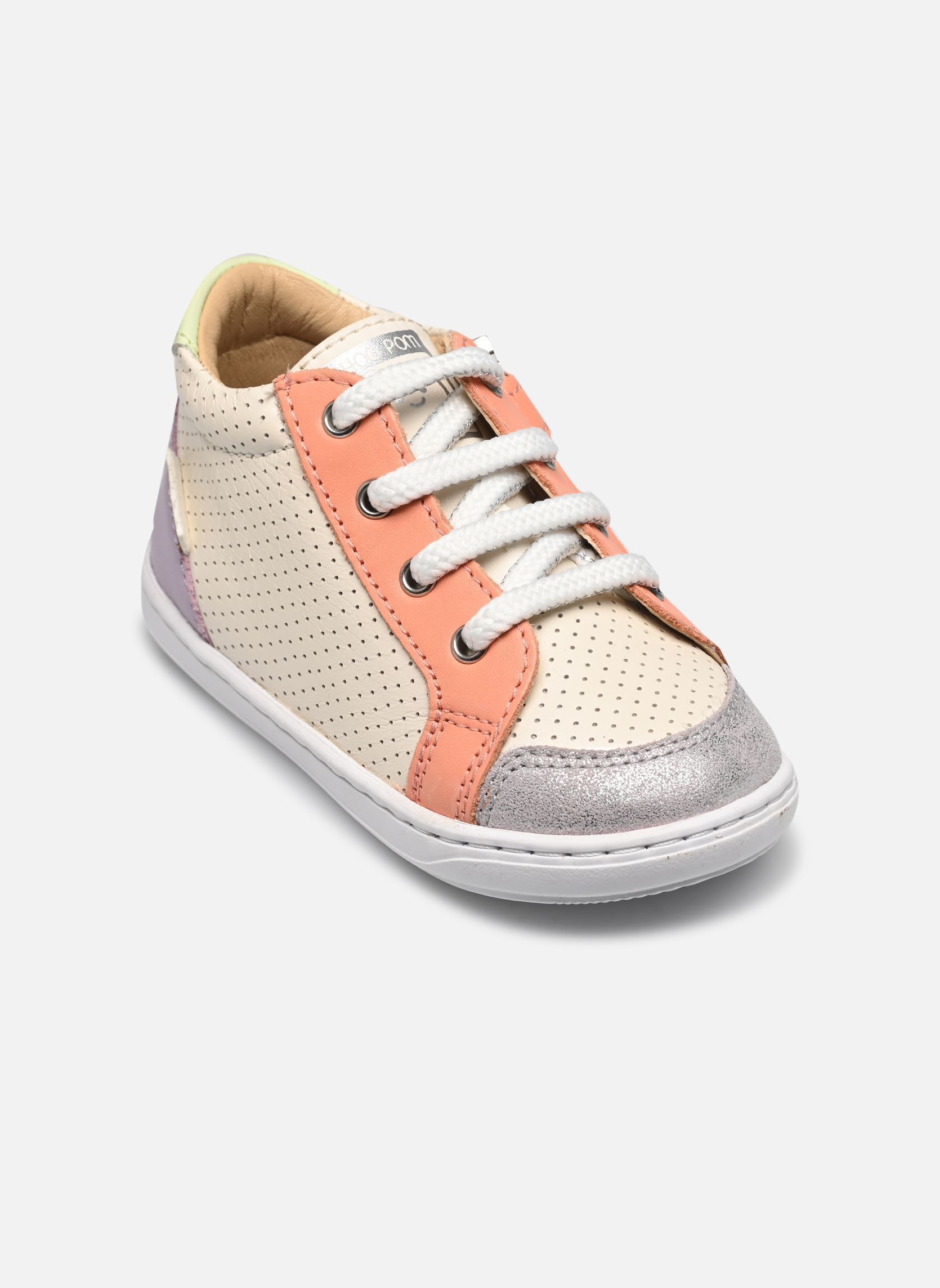 Chaussures premiers pas Bouba Zip Box fille multicolore Shoo Pom Chaussures premiers pas Bouba Zip Box fille multicolore CRAIE-PEACH-LILAC