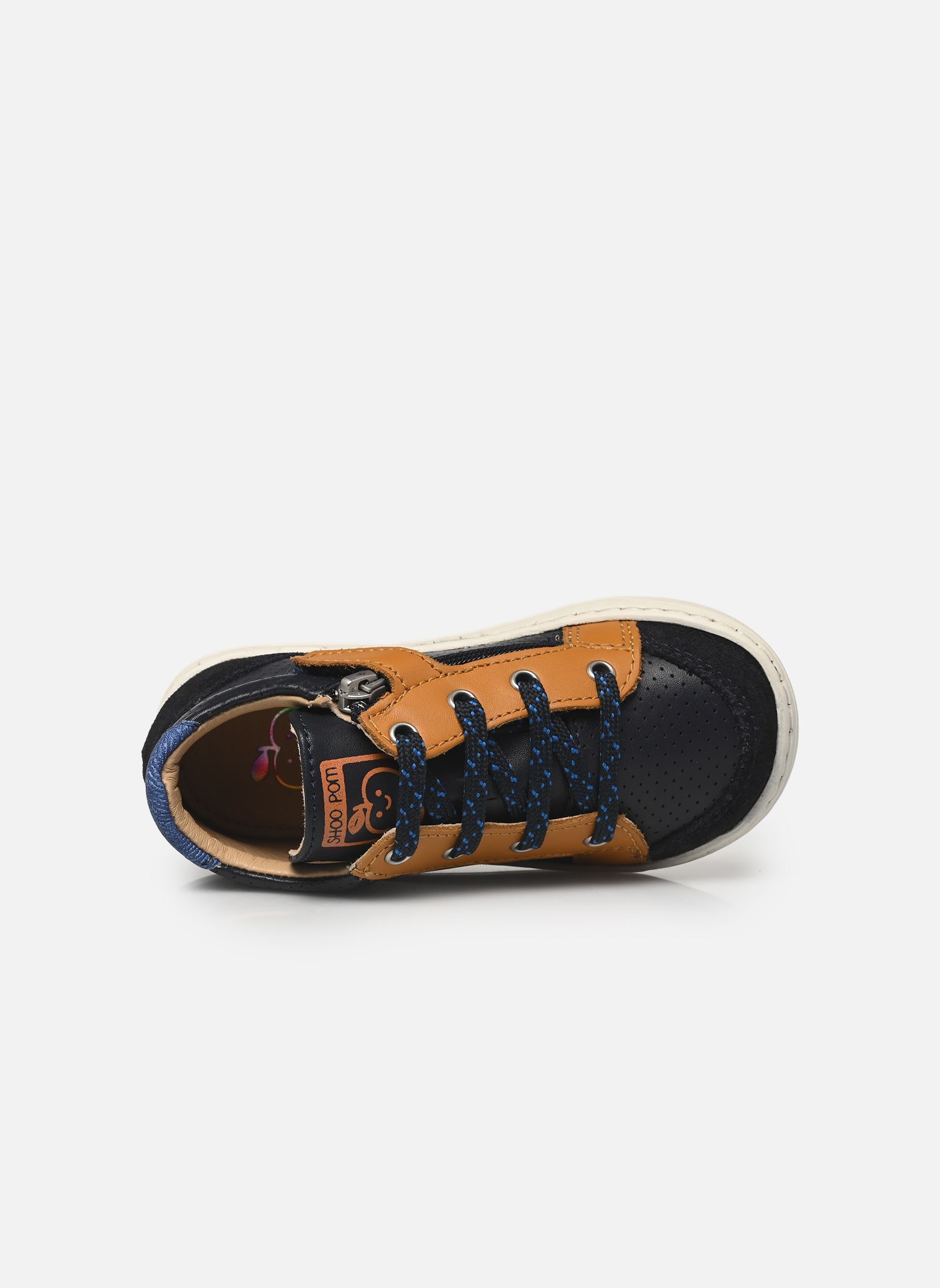 Schuhe für die ersten Schritte Bouba Zip Box jungen blau Shoo Pom Schuhe für die ersten Schritte Bouba Zip Box jungen blau NAVY
