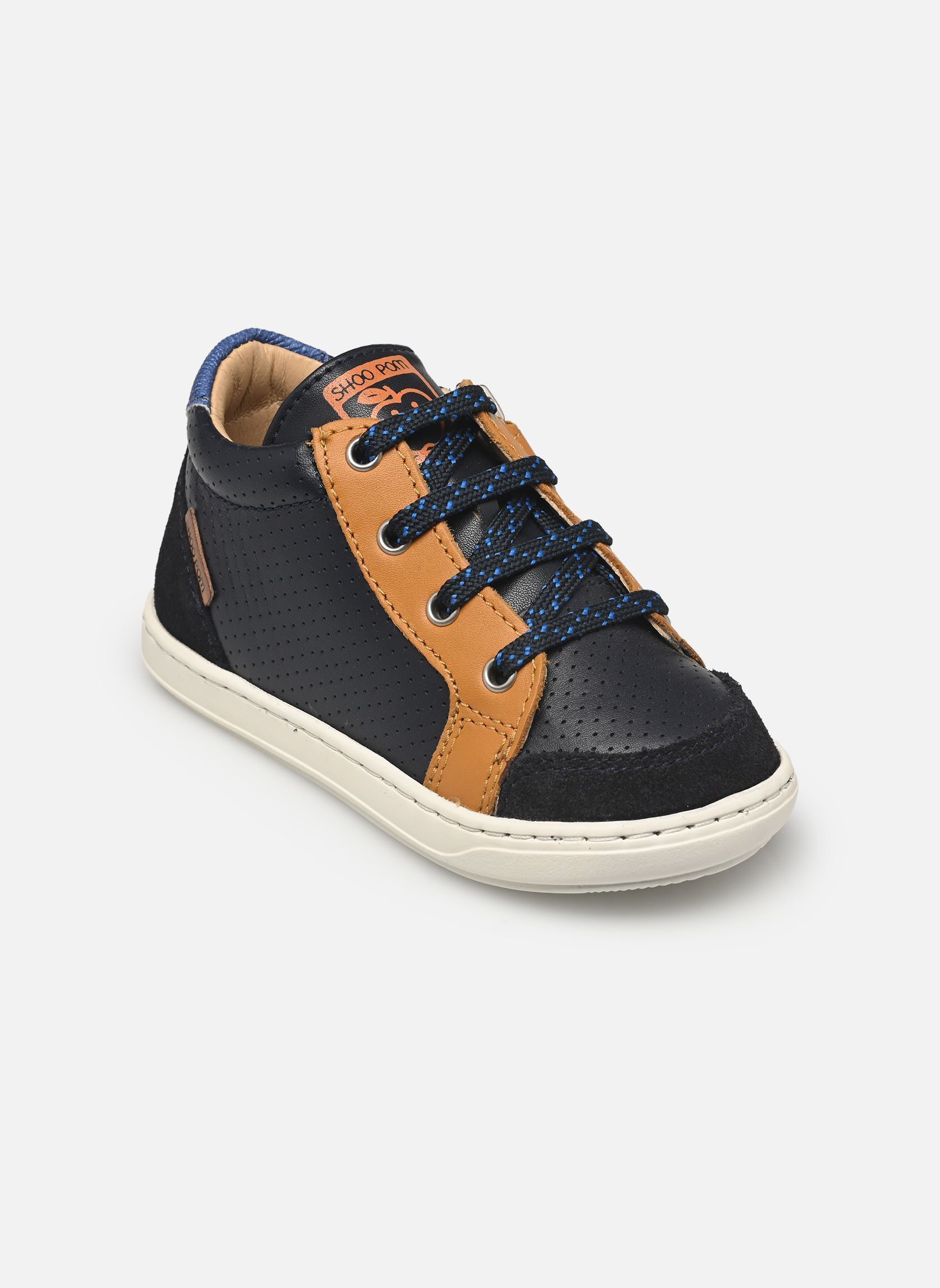Schuhe für die ersten Schritte Bouba Zip Box jungen blau Shoo Pom Schuhe für die ersten Schritte Bouba Zip Box jungen blau NAVY