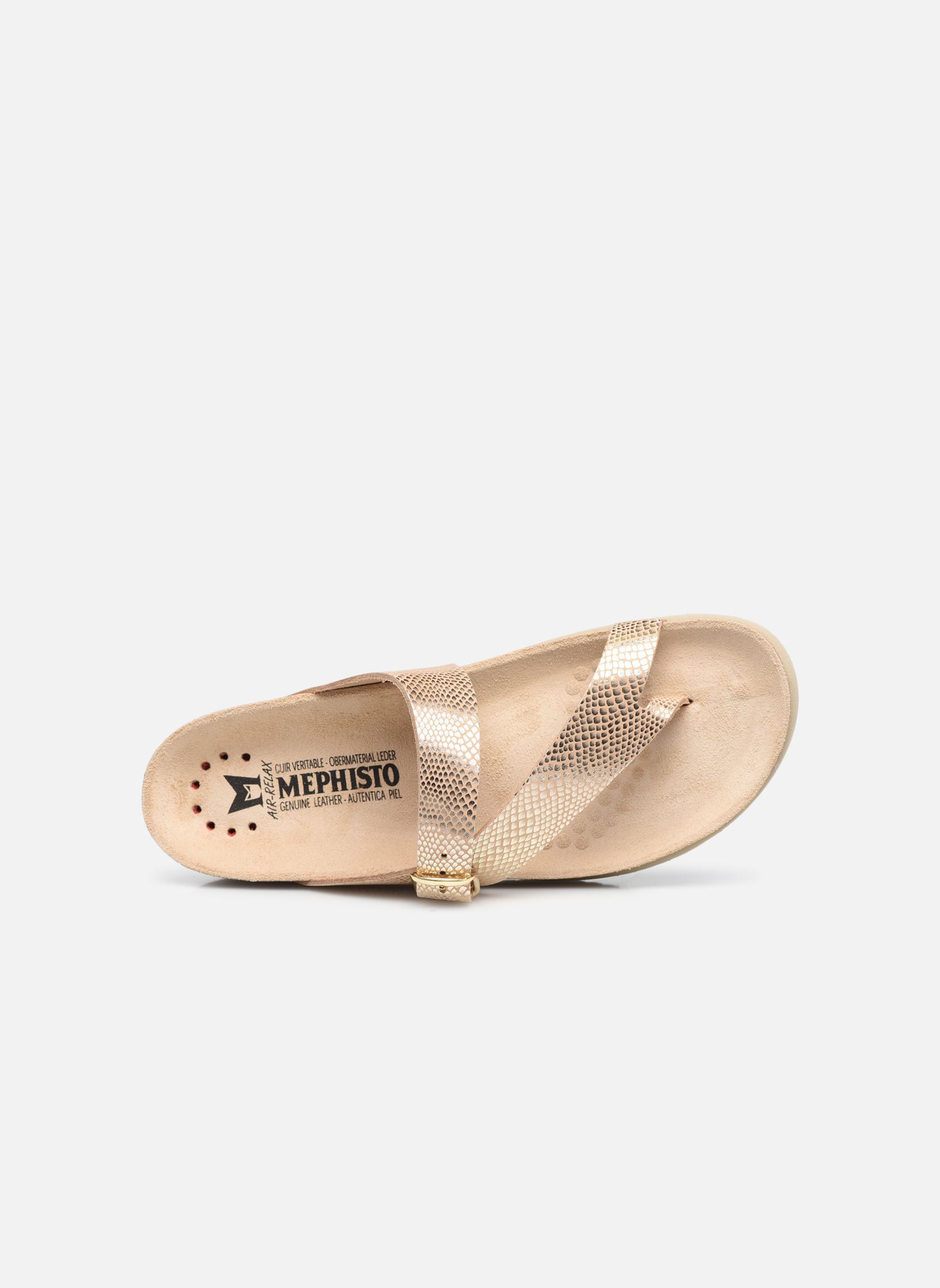 Pantoletten Helen damen gold und bronze Mephisto Pantoletten Helen damen gold und bronze LIGHT SAND
