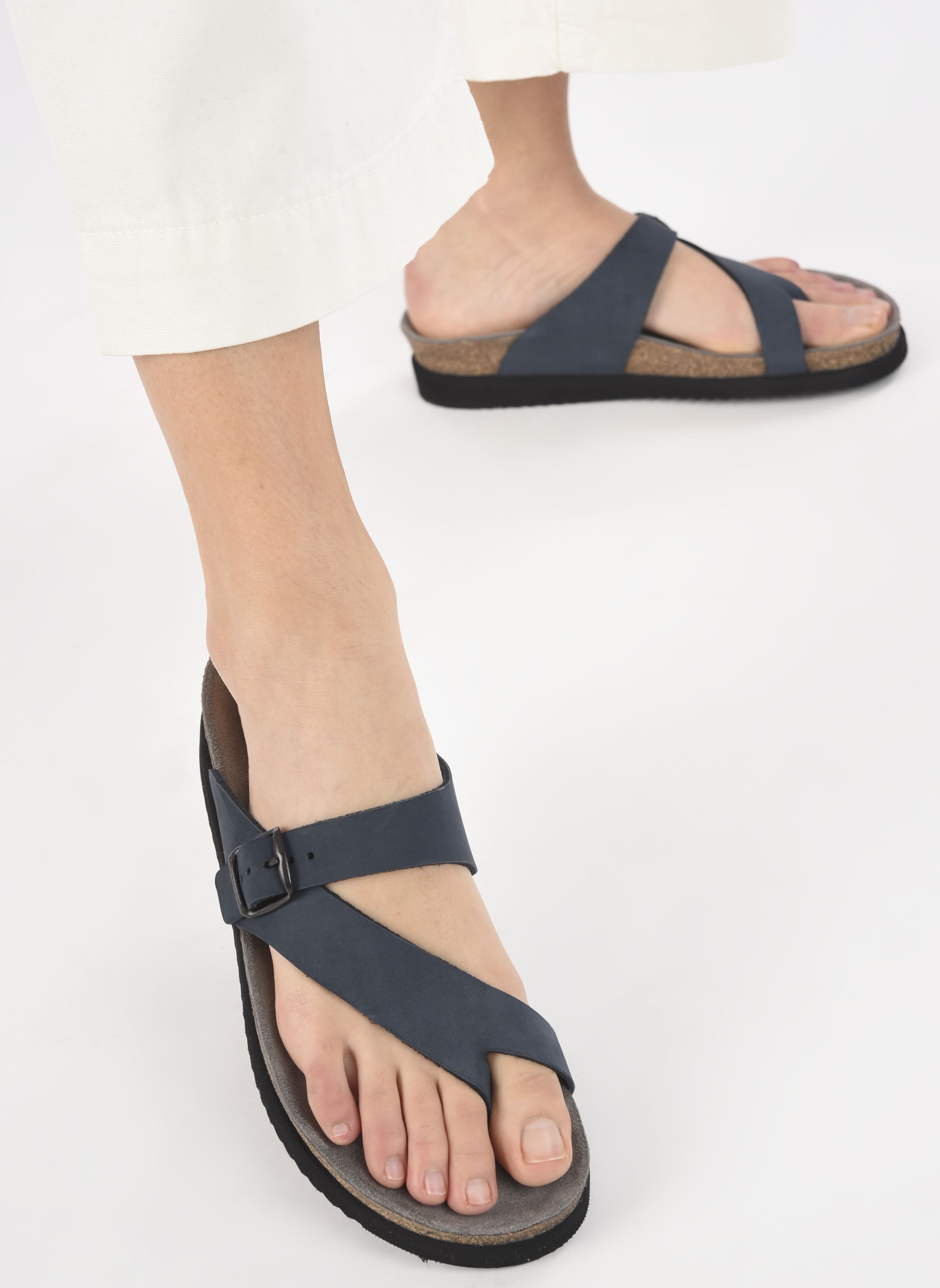 Pantoletten Helen damen blau Mephisto Pantoletten Helen damen blau NAVY