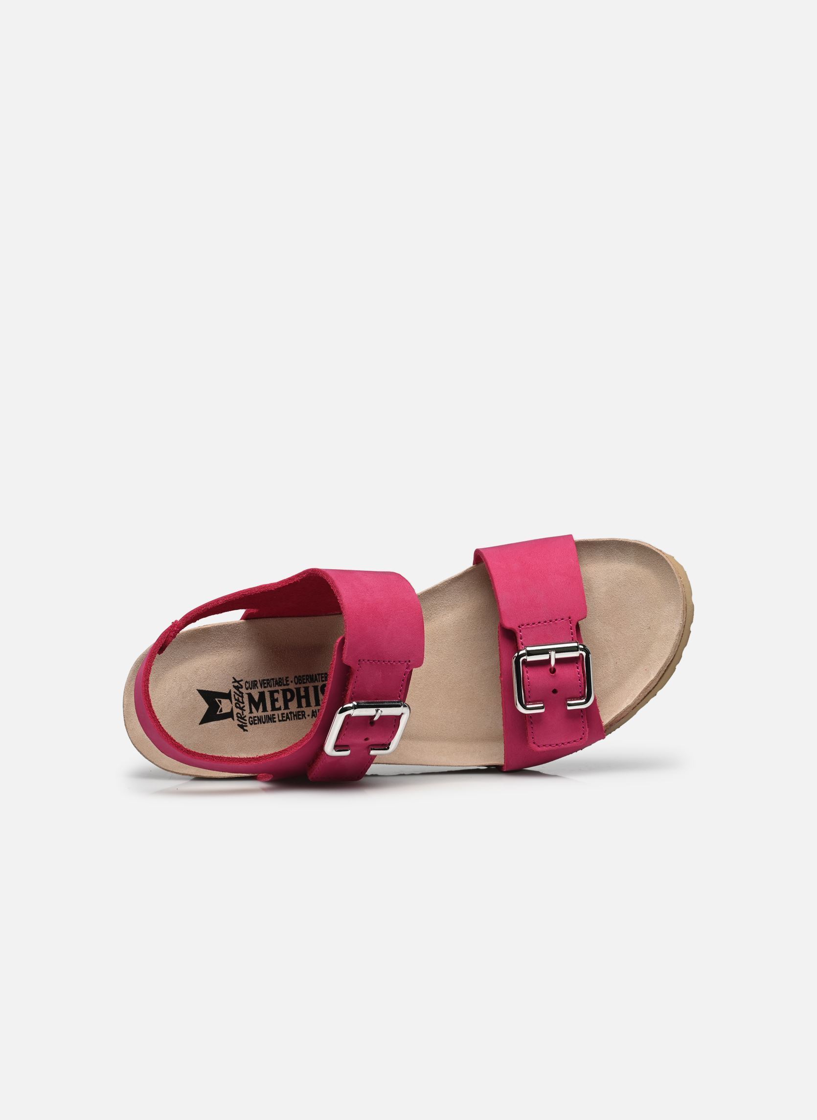 Sandali con zeppa e plateau Lissandra donna rosa Mephisto Sandali con zeppa e plateau Lissandra donna rosa FUCHSIA