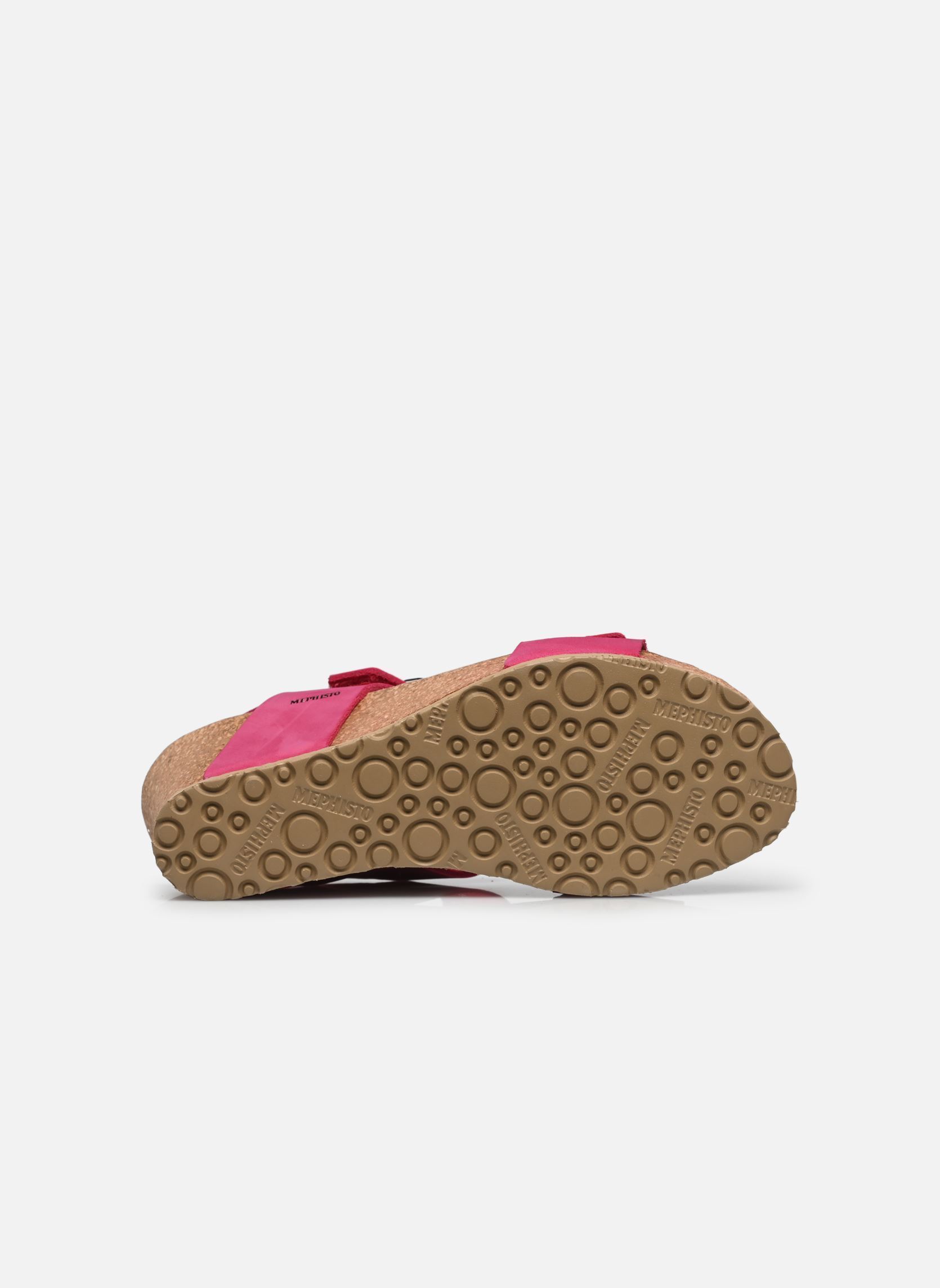 Sandali con zeppa e plateau Lissandra donna rosa Mephisto Sandali con zeppa e plateau Lissandra donna rosa FUCHSIA