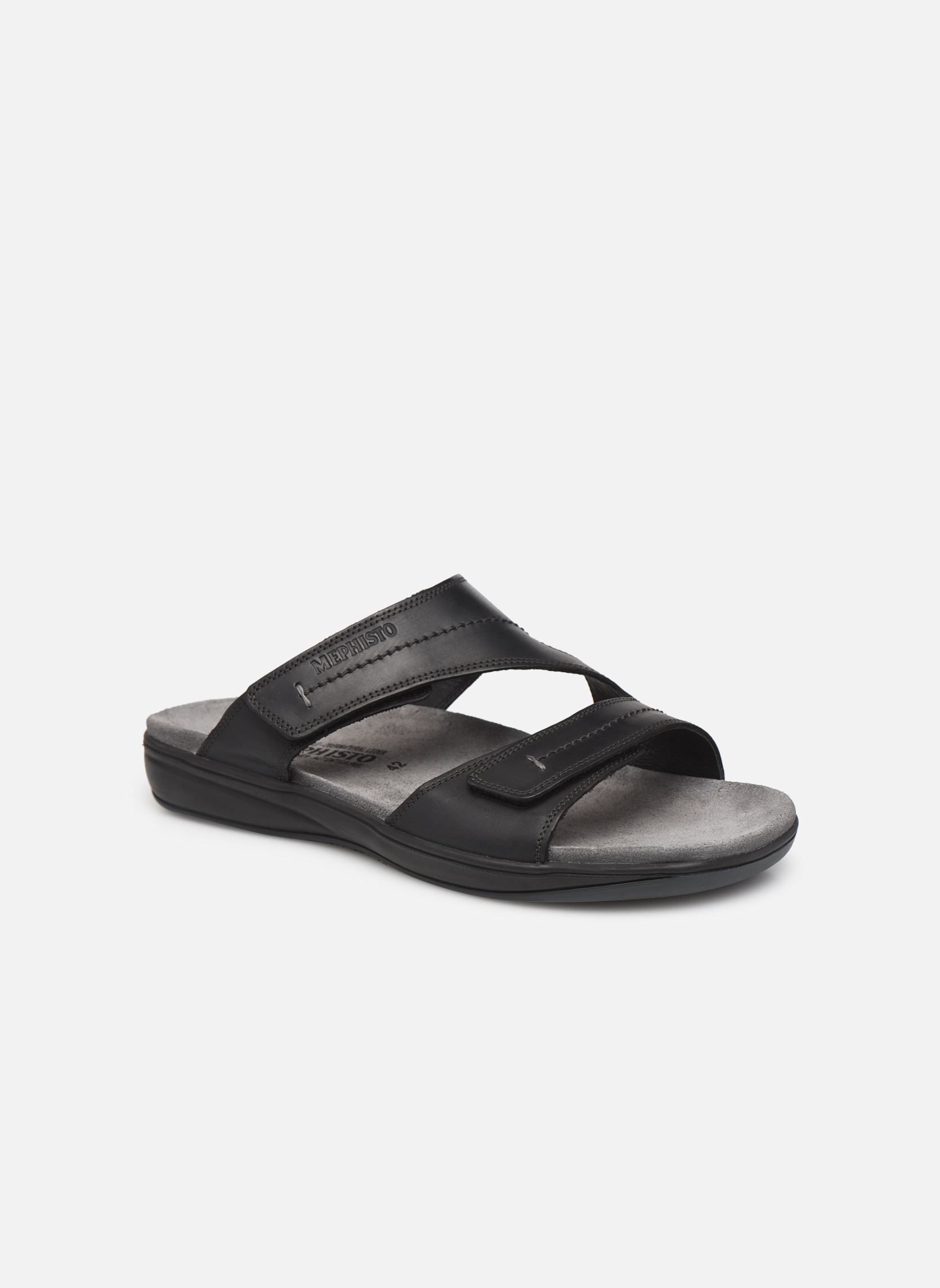 Pantoletten Stan herren schwarz Mephisto Pantoletten Stan herren schwarz BLACK