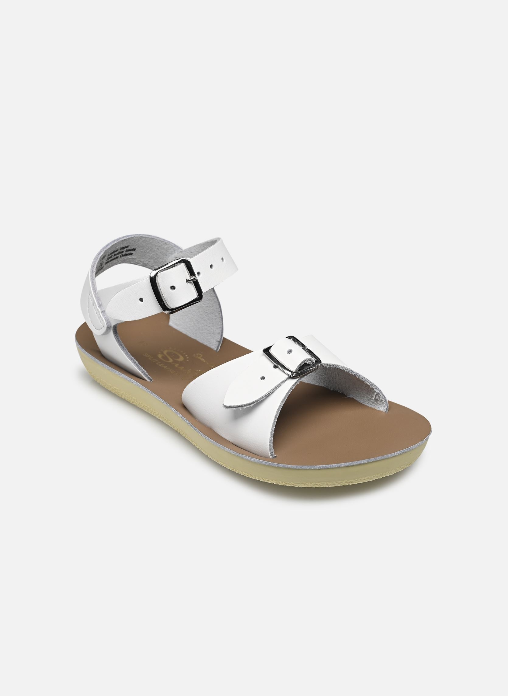 Sandalen Surfer mädchen weiß Salt-Water Sandalen Surfer mädchen weiß WHITE