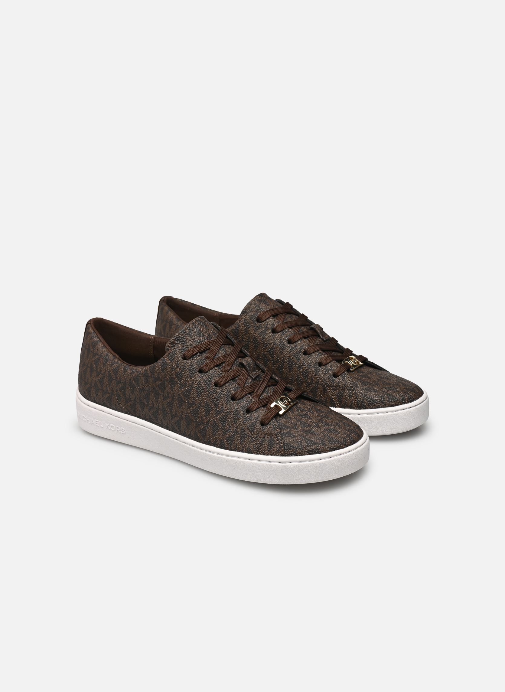 Baskets basses KEATON LACE UP femme marron Michael Michael Kors Baskets basses KEATON LACE UP femme marron BROWN